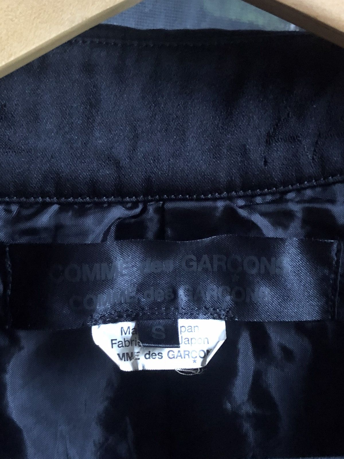 Comme des Garcons Comme des Garcons Embroidered Star Asymetrical Jacket Size US S / EU 44-46 / 1 - 12 Thumbnail