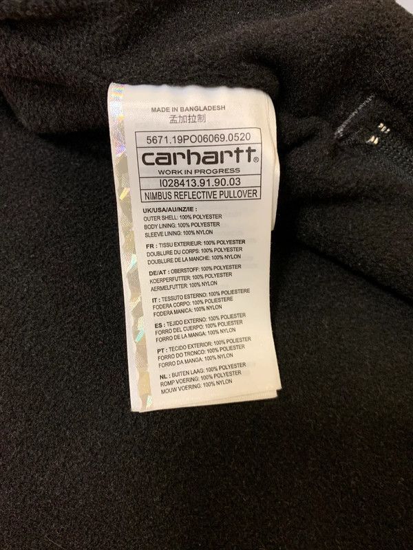Carhartt Wip Carhartt WIP A/W 2020 Nimbus Reflective Pullover Size US S / EU 44-46 / 1 - 5 Thumbnail