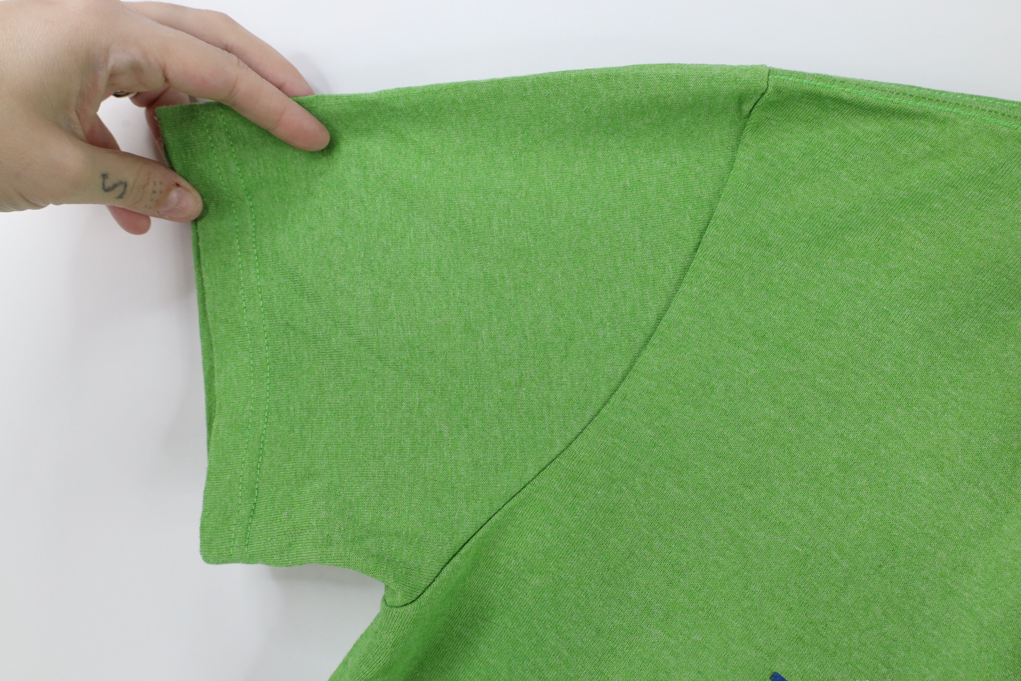 The North Face × Vintage Vintage The North Face Spell Out Short Sleeve T-Shirt Green Size US M / EU 48-50 / 2 - 8 Thumbnail