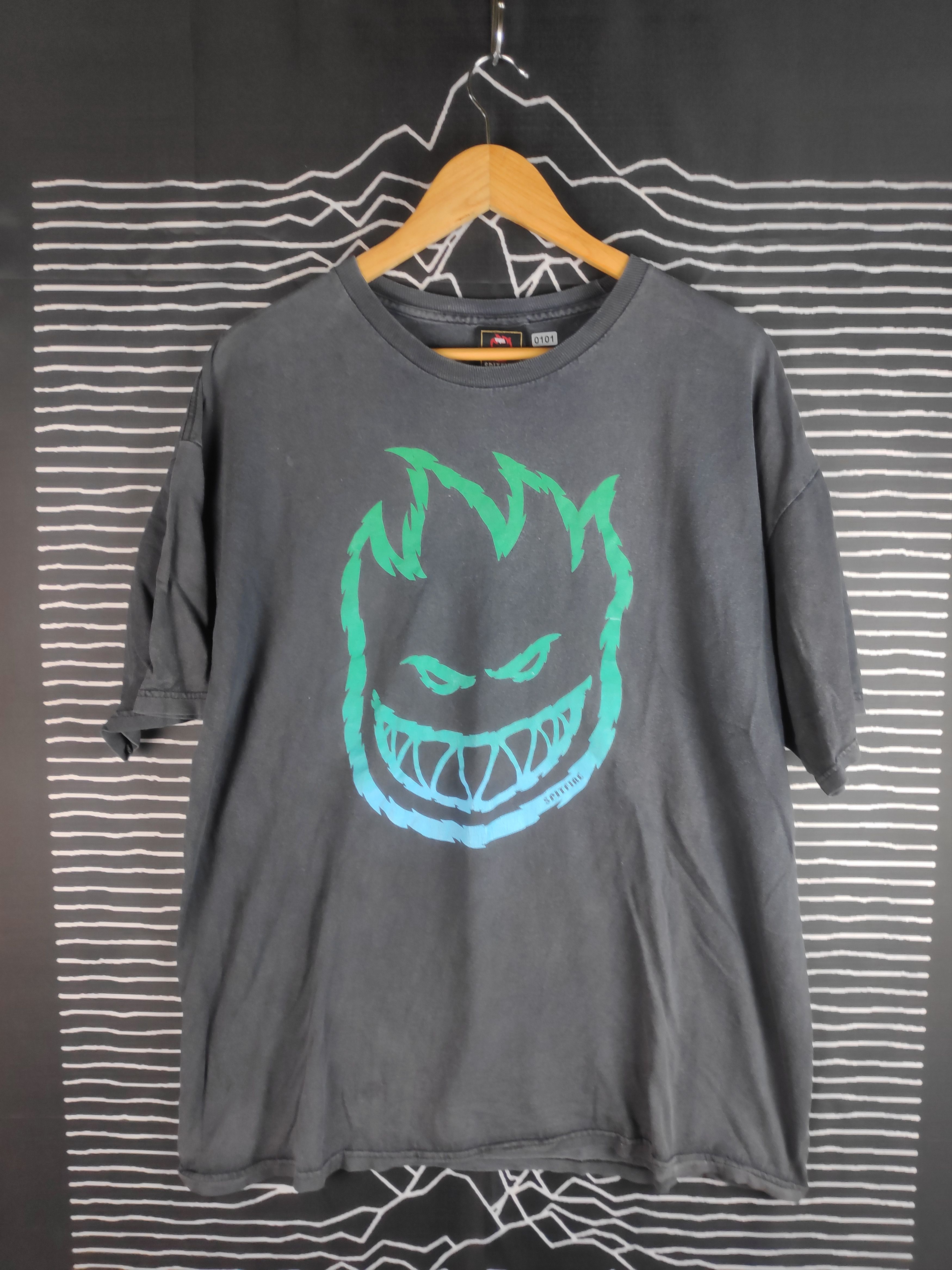 Spitfire Vtg Spitfire Flame Skateboards Logo Skate Tee Size US XL / EU 56 / 4 - 1 Thumbnail