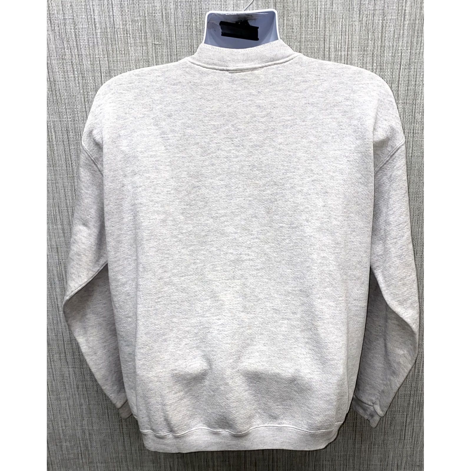 Vintage College House Sweatshirt Henley Shirt Mens L Gray Cotton Blend USA Made LANCERS Size US L / EU 52-54 / 3 - 6 Thumbnail