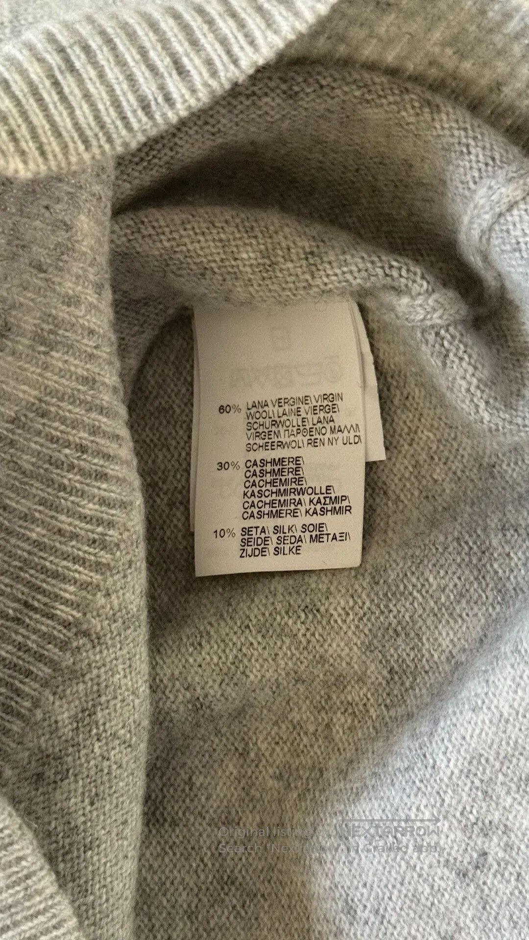 Brunello Cucinelli Brunello Cucinelli Men's Gray Turtleneck. Size US S / EU 44-46 / 1 - 5 Thumbnail