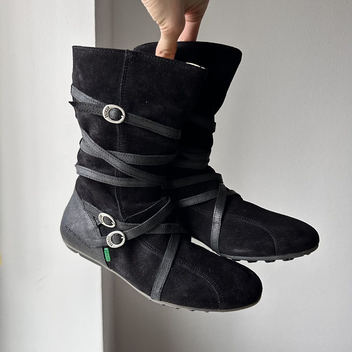 Jil Sander × Puma Punk Kickers Straps Boxing Biker Boots Bikkembergs Ash Vibe Size US 9 / IT 39 - 3 Thumbnail