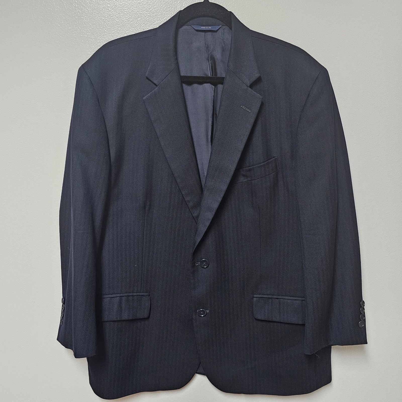 Brooks Brothers Brooks Brothers 1818 Madison Wool Saxxon Jacket sz 44R 39W Size 44R - 2 Thumbnail