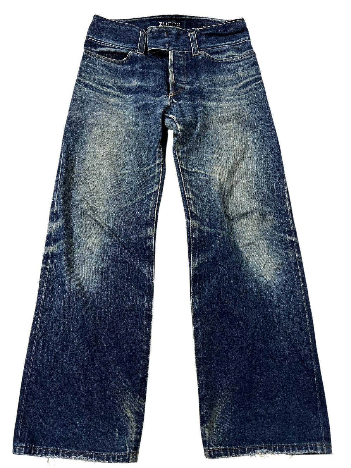 CABANE de ZUCCa 💥Vintage Cabane De Zucca Cropped Selvedge Jean Size US 28 / EU 44 - 1 Thumbnail