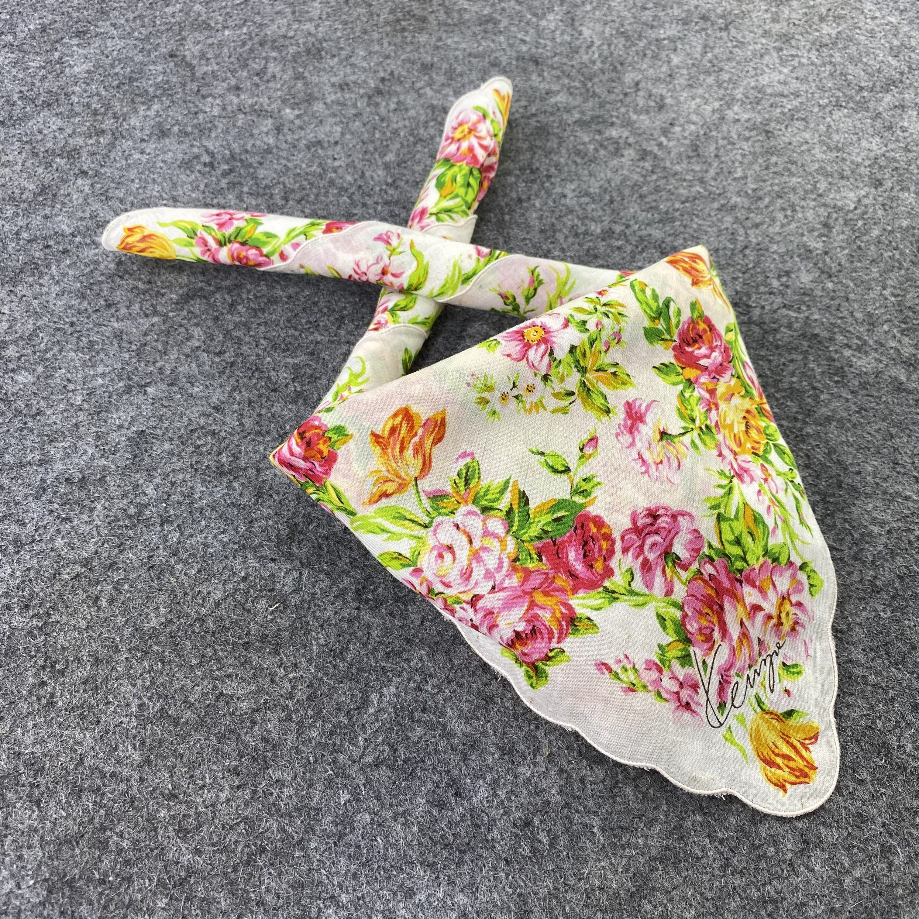 Kenzo Kenzo Handkerchief / Bandana / Neckerchief-B716 Size ONE SIZE - 1 Thumbnail