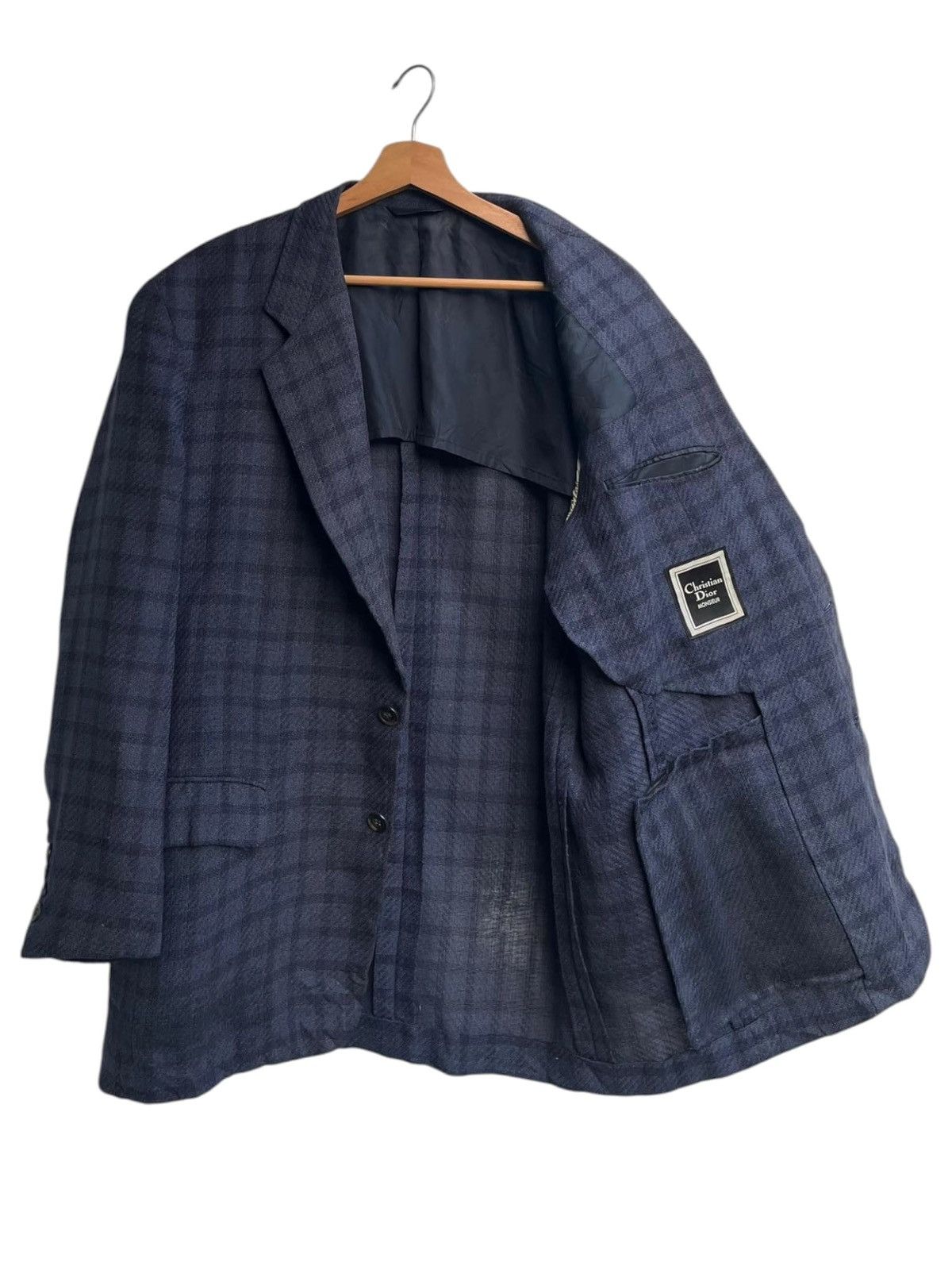 Christian Dior Monsieur Christian Dior Monsieur Plaid Sport Jacket Size US L / EU 52-54 / 3 - 2 Thumbnail