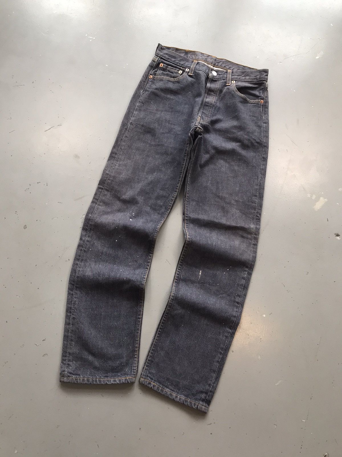Levi's × Vintage Vintage Levi’s 501 straight fit denim Size US 28 / EU 44 - 2 Thumbnail