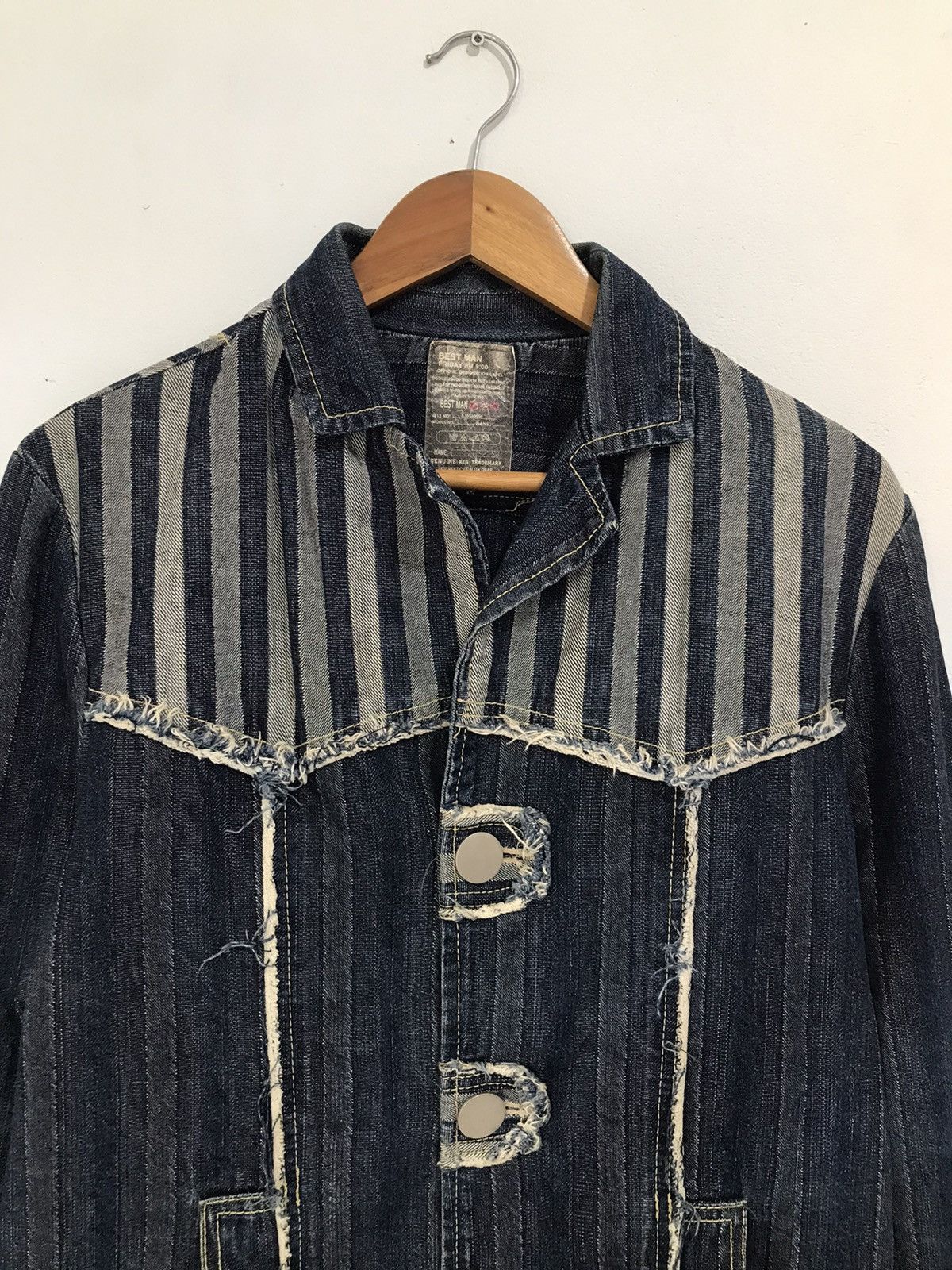 Vintage Bestman Western Denim Jacket Kapital Style Size US M / EU 48-50 / 2 - 3 Thumbnail