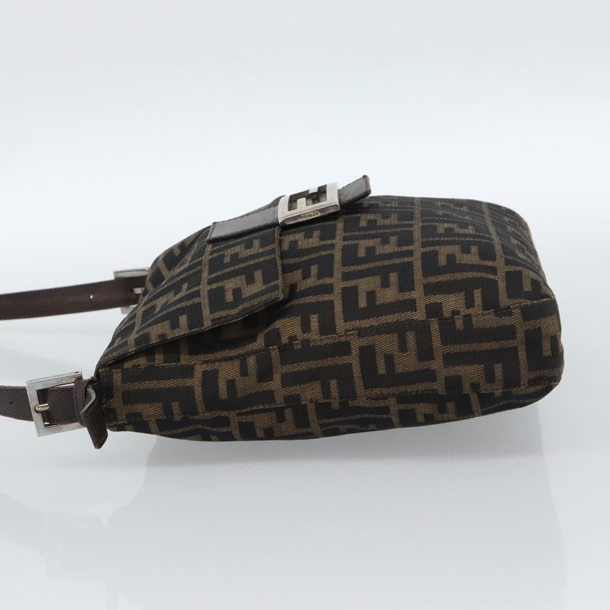 Fendi Fendi Zucca Mamma Baguette Shoulder Bag Black Size ONE SIZE - 3 Thumbnail
