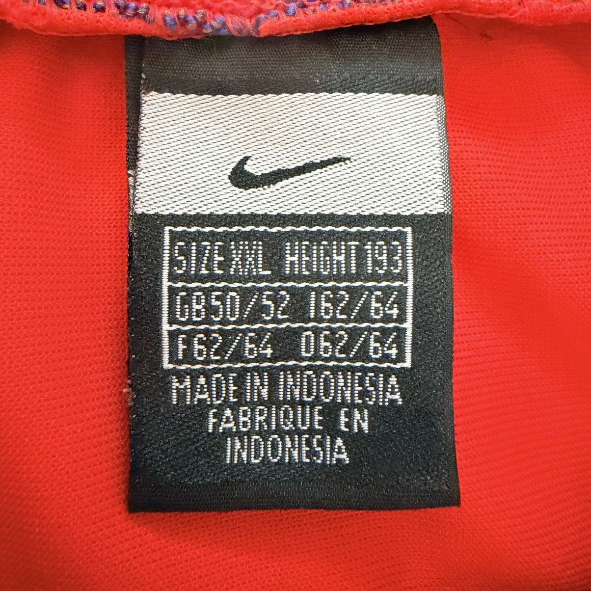 Nike Nike Türkiye Embroidered Track Jacket Red XXL Y2K Size US XXL / EU 58 / 5 - 8 Thumbnail