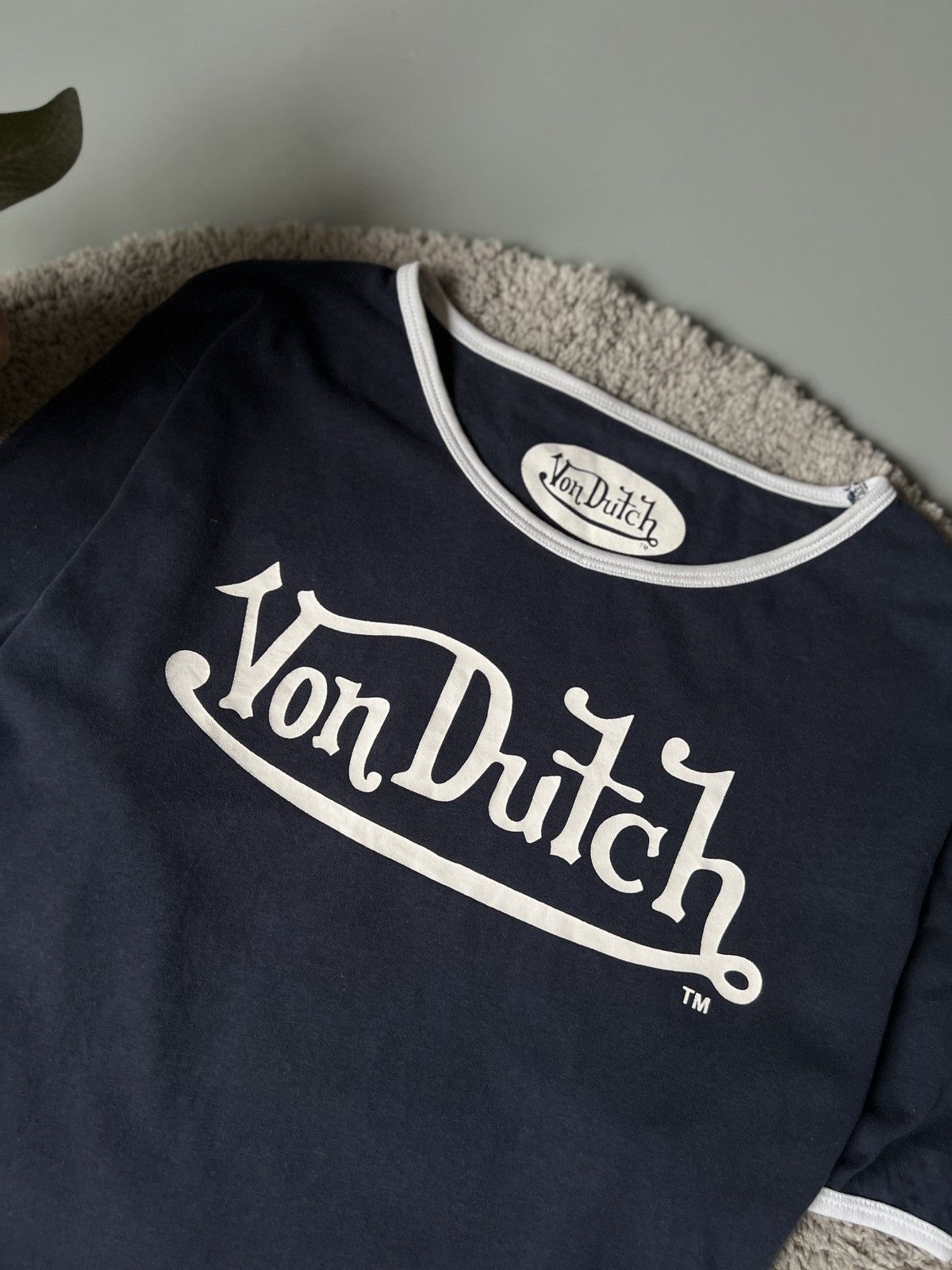 Vintage × Von Dutch Von Dutch Vintage Mens Big Logo T-shirt Size US L / EU 52-54 / 3 - 2 Thumbnail