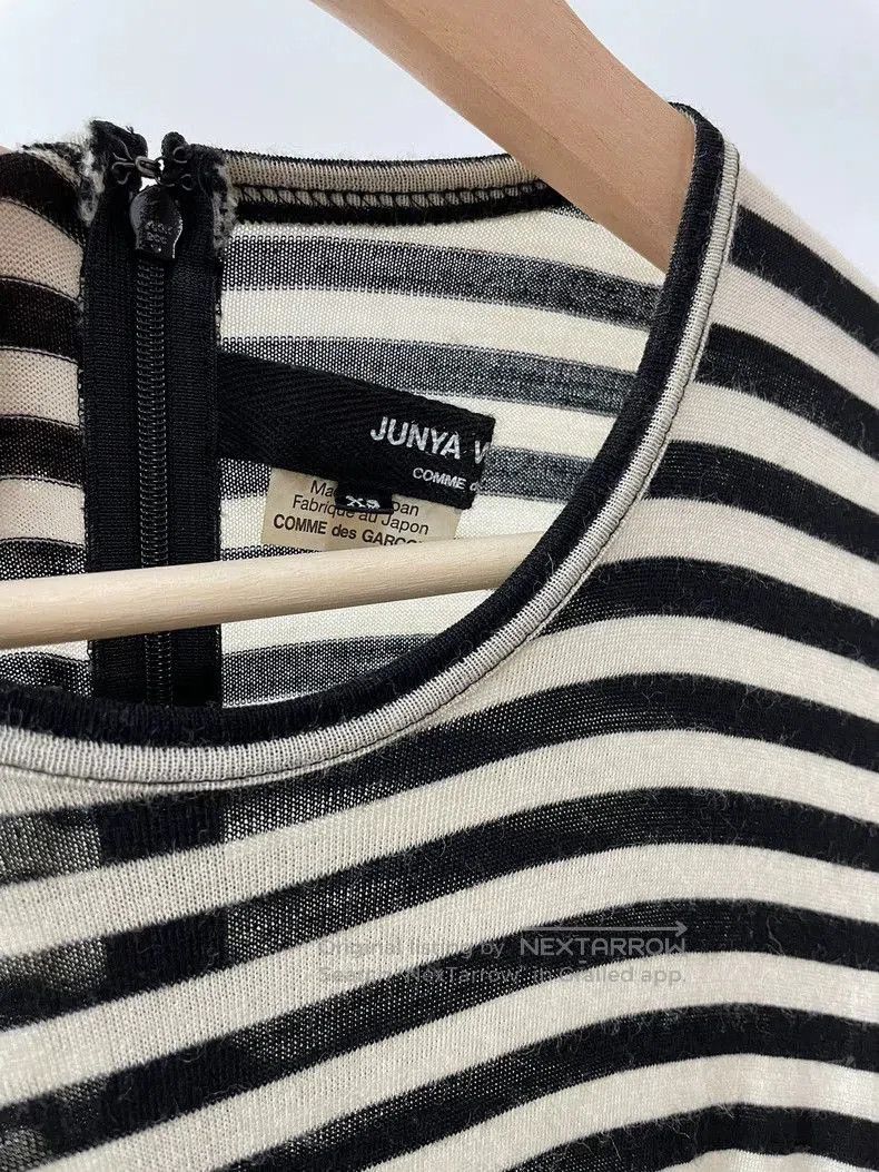 Junya Watanabe Junya Watanabe Striped Jumpsuit 15AW. Size XS / US 0-2 / IT 36-38 - 4 Thumbnail