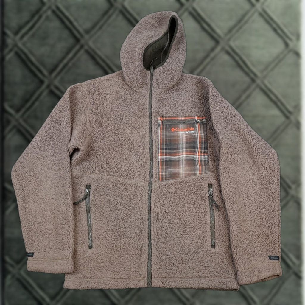 Vintage Columbia Titanium Fleece Jacket Mens Small Brown Hooded Full Zip Sherpa Plaid Jacket Regular Size S Brown Mens Col umbia Titanium 3-in-1? Size US S / EU 44-46 / 1 - 1 Thumbnail