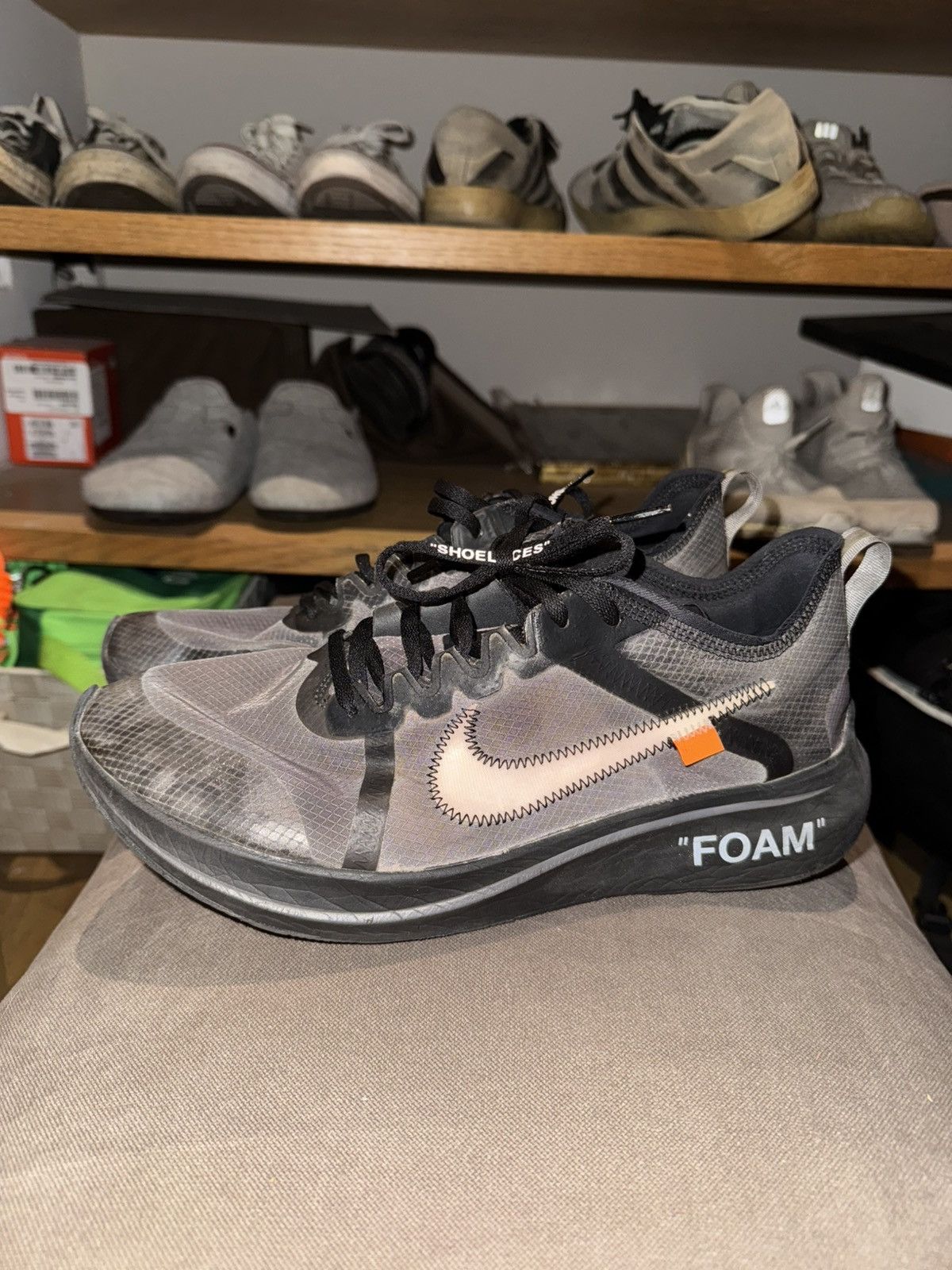 Nike × Off-White Off white zoom fly Size US 11 / EU 44 - 1 Thumbnail