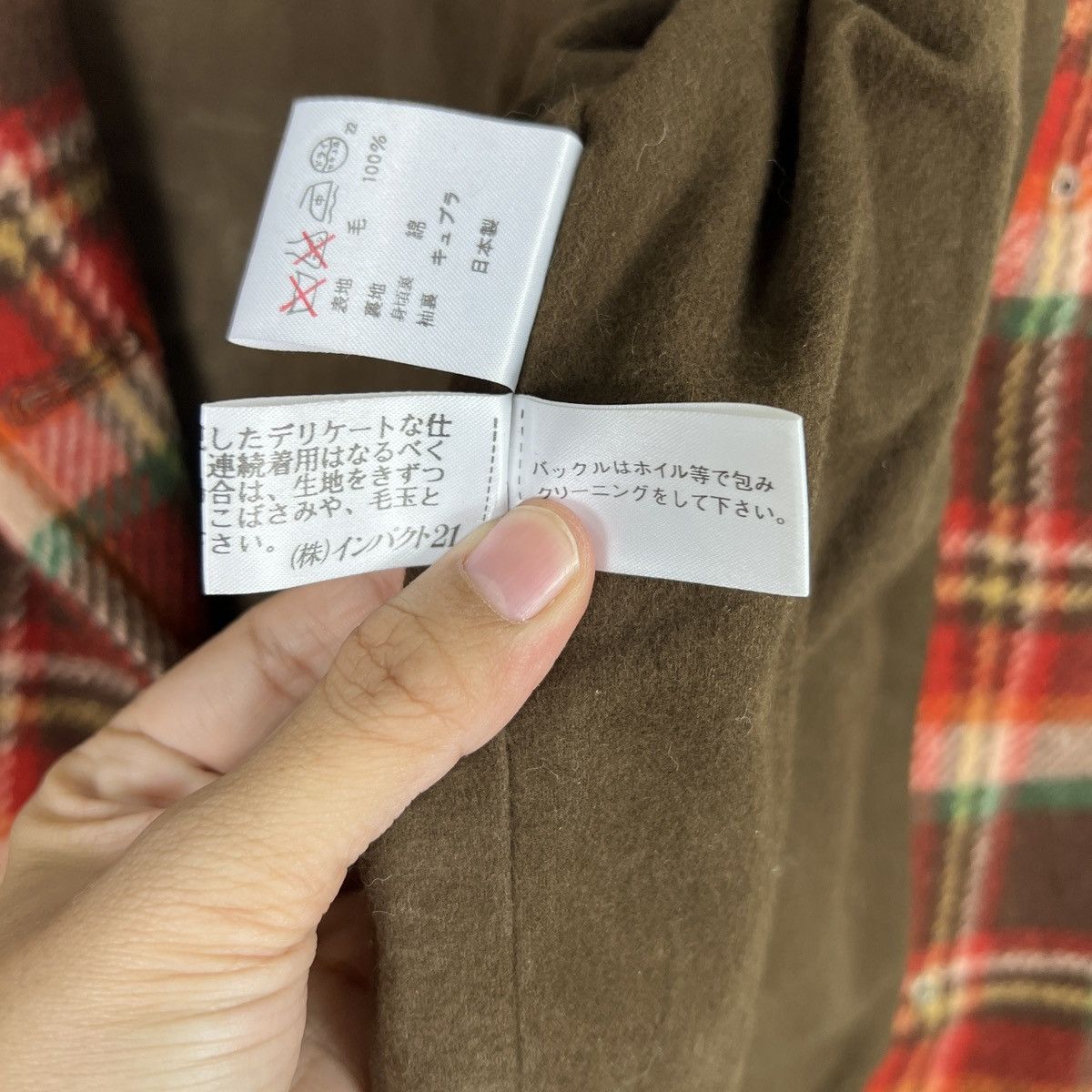 Ralph Lauren 🔥 RALPH LAUREN WOOL PLAID DOUBLE BREAST Size US S / EU 44-46 / 1 - 19 Thumbnail