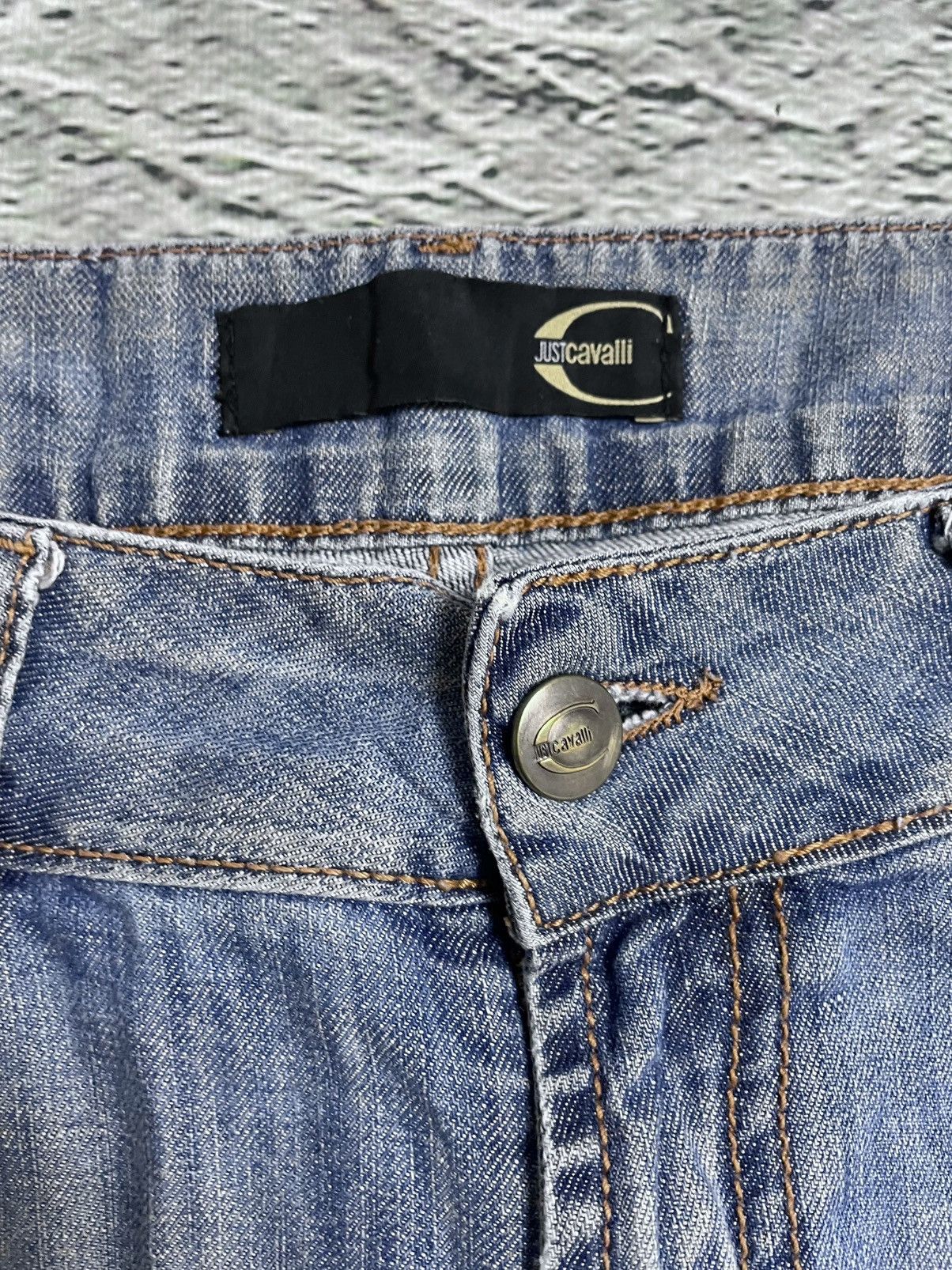 Just Cavalli Just Cavalli jeans vintage baby blue straight Size US 30 / EU 46 - 7 Thumbnail