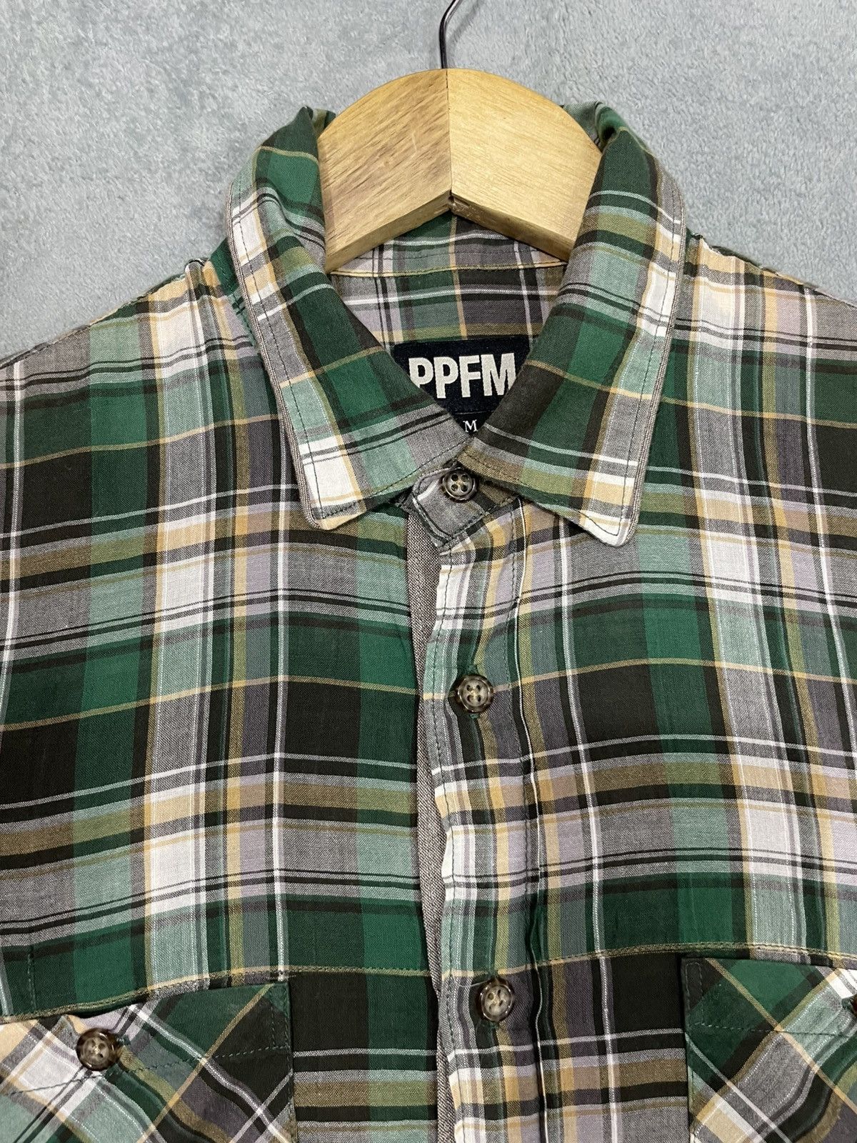 Japanese Brand × PPFM × Vintage PPFM BUTTON SHIRT Size US M / EU 48-50 / 2 - 8 Thumbnail