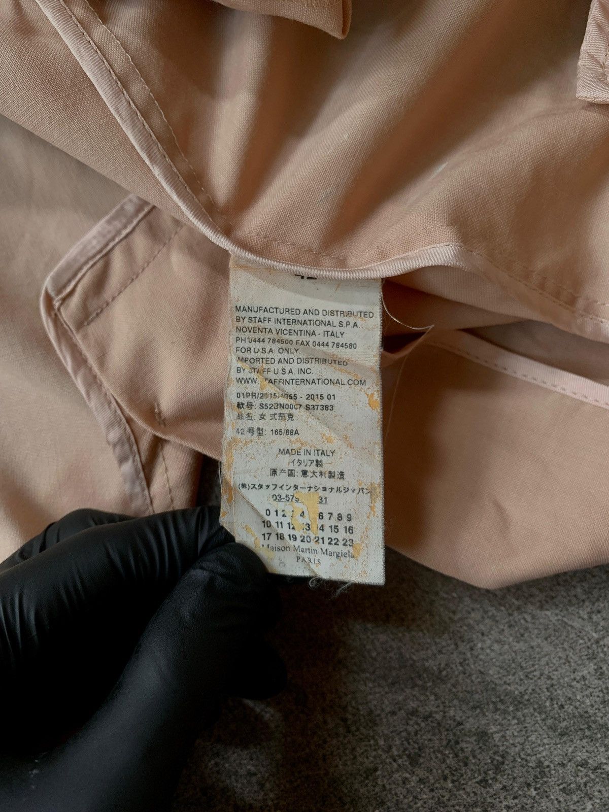 Maison Margiela FREE TAX ! MM6 Peach Light Wool Blazer Jacket Size US S / EU 44-46 / 1 - 9 Thumbnail