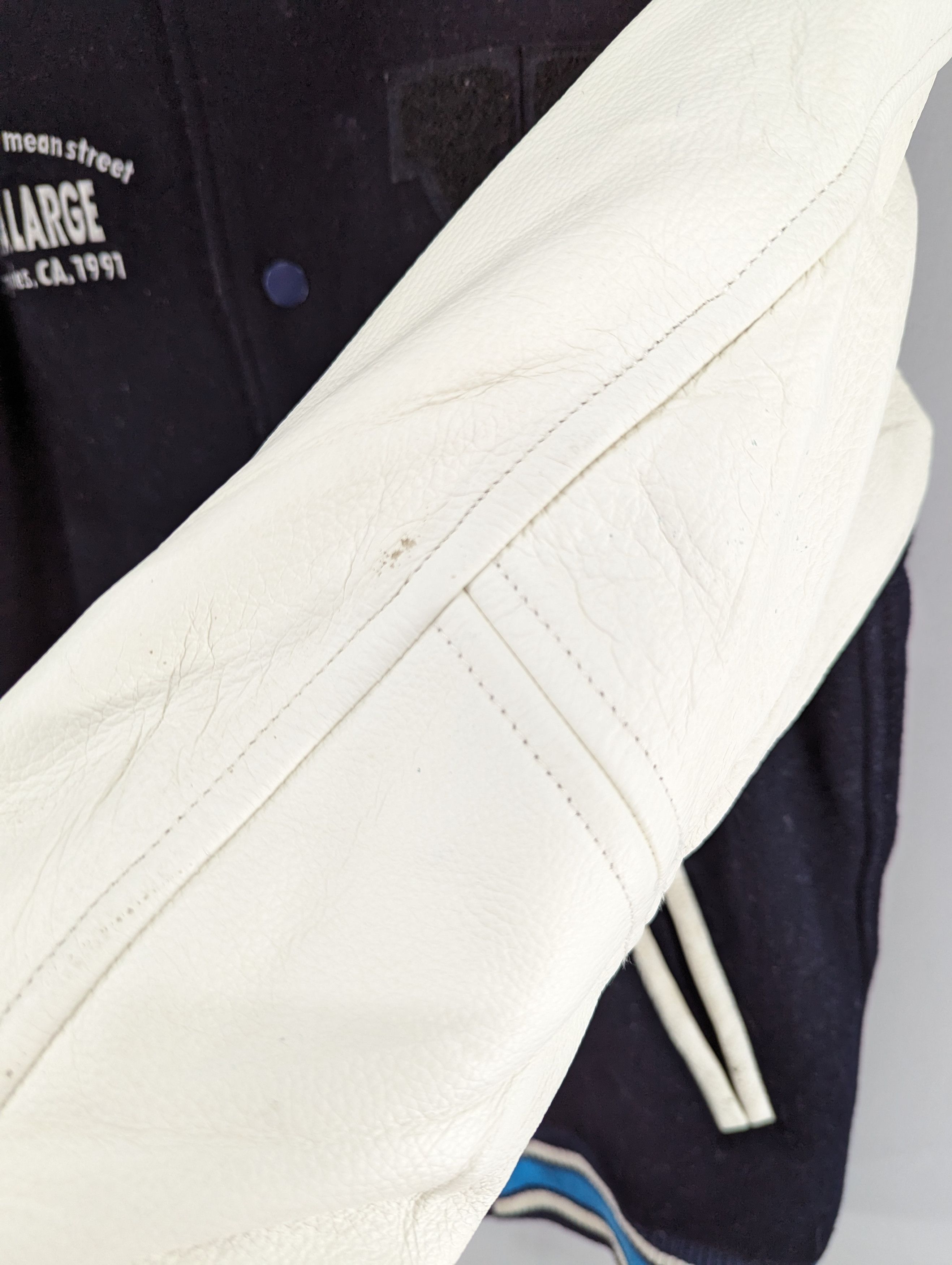 Xlarge 🔥RARE🔥Xlarge Los Angeles Sleeve Leather Varsity Jacket Size US M / EU 48-50 / 2 - 8 Thumbnail