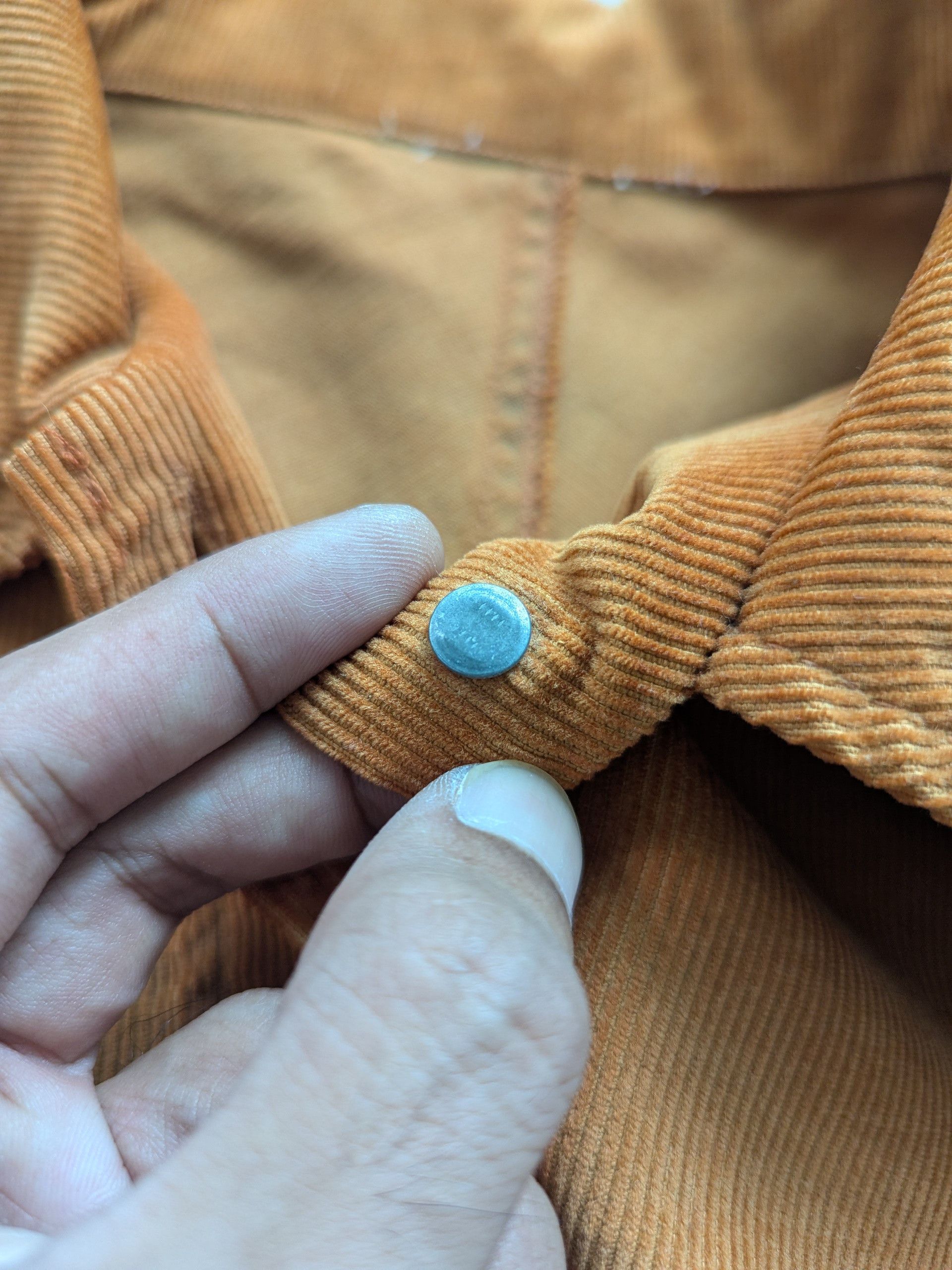 Levi's × Levi's Vintage Clothing × Vintage Vintage 80s Levis Corduroy Long Sleeve Button Up Size M / US 6-8 / IT 42-44 - 10 Thumbnail