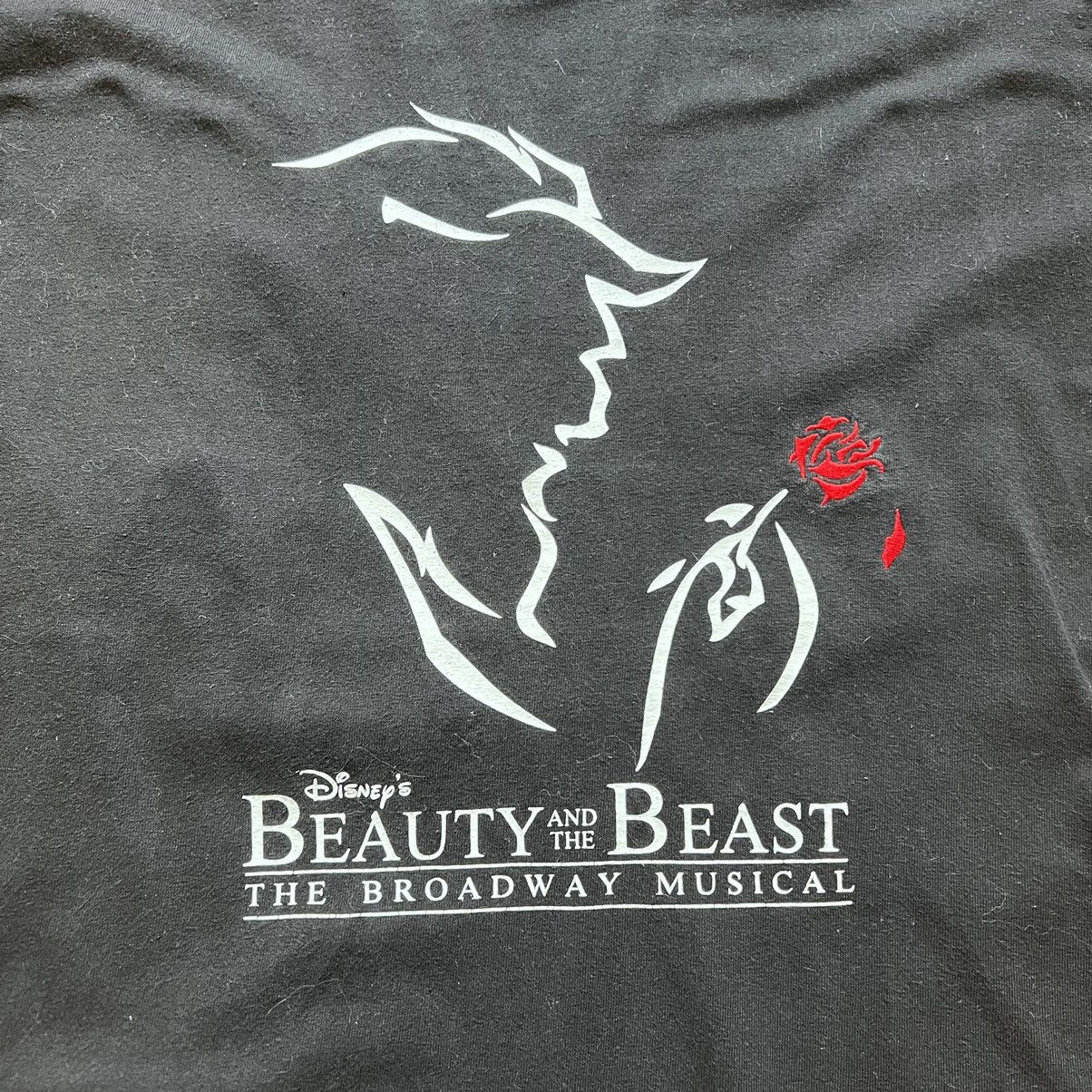 Disney × Vintage Vintage Beauty and the Beast Broadway promo tee Size US M / EU 48-50 / 2 - 3 Thumbnail