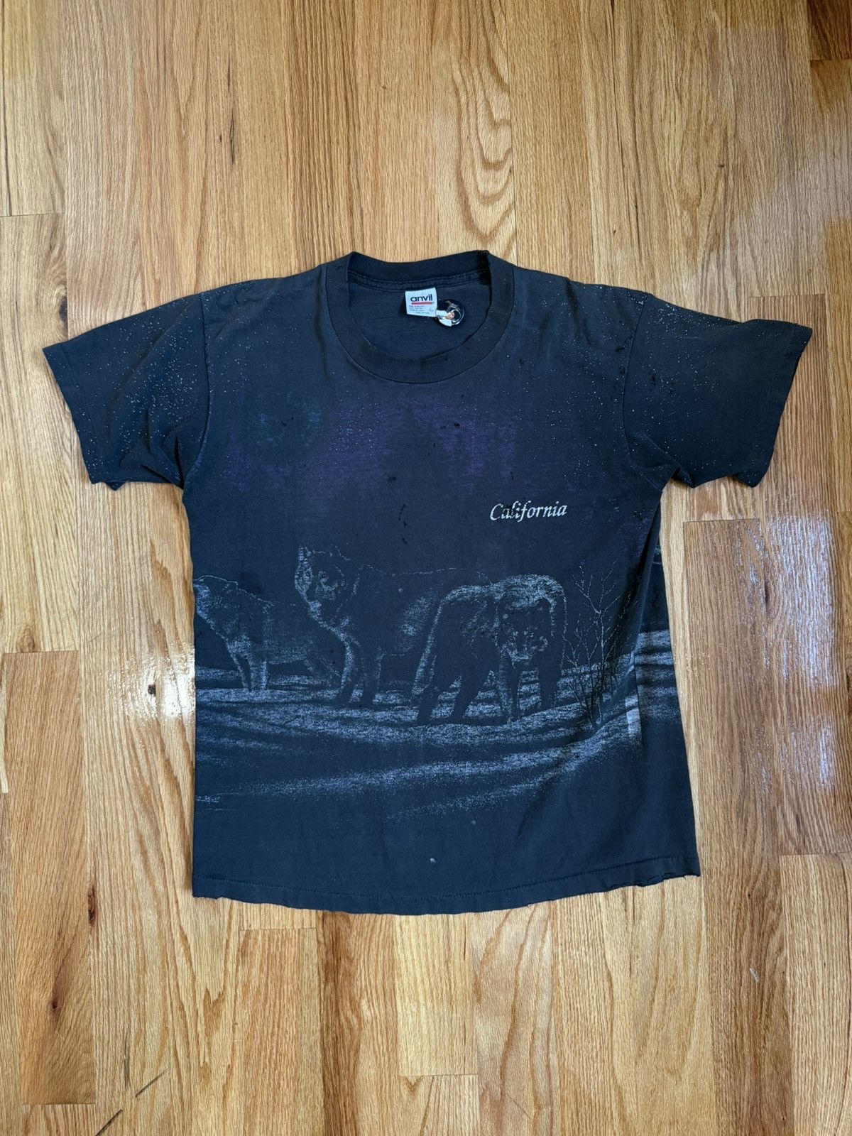 Vintage Vintage California Wolves tee Size US M / EU 48-50 / 2 - 1 Thumbnail