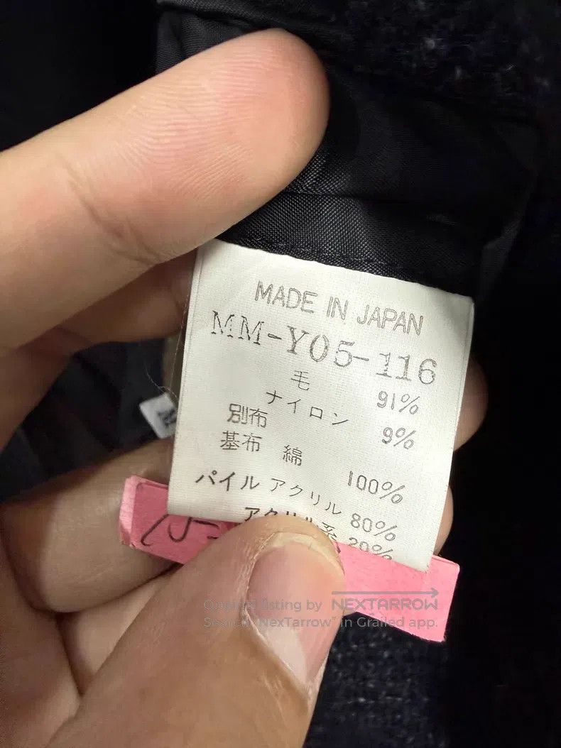 Yohji Yamamoto Yohji Yamamoto Wool Collar Twill Jacket Size US M / EU 48-50 / 2 - 7 Thumbnail