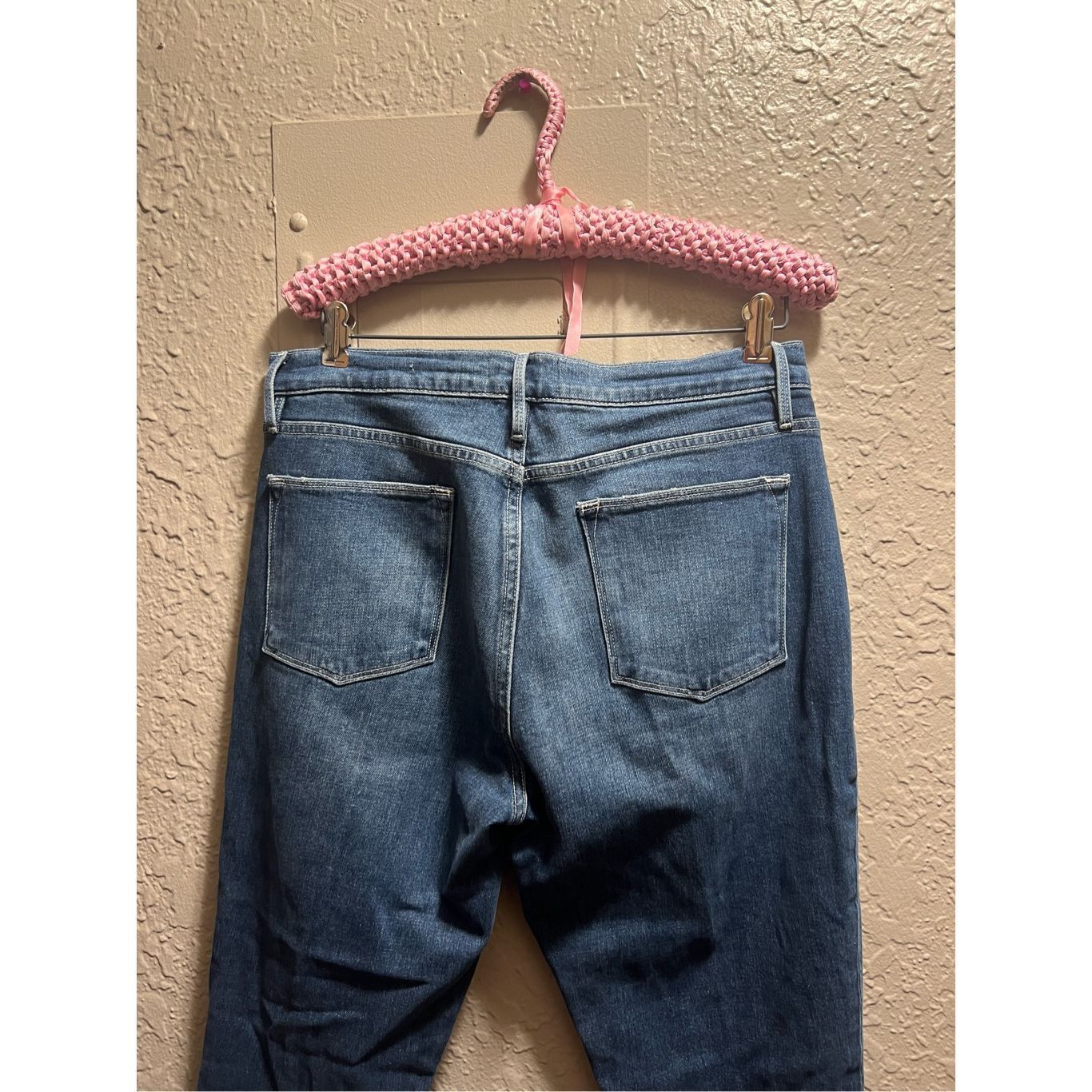 Frame Frame Le High Straight Blue Jeans Woman’s Size 31 Size 31" - 9 Thumbnail