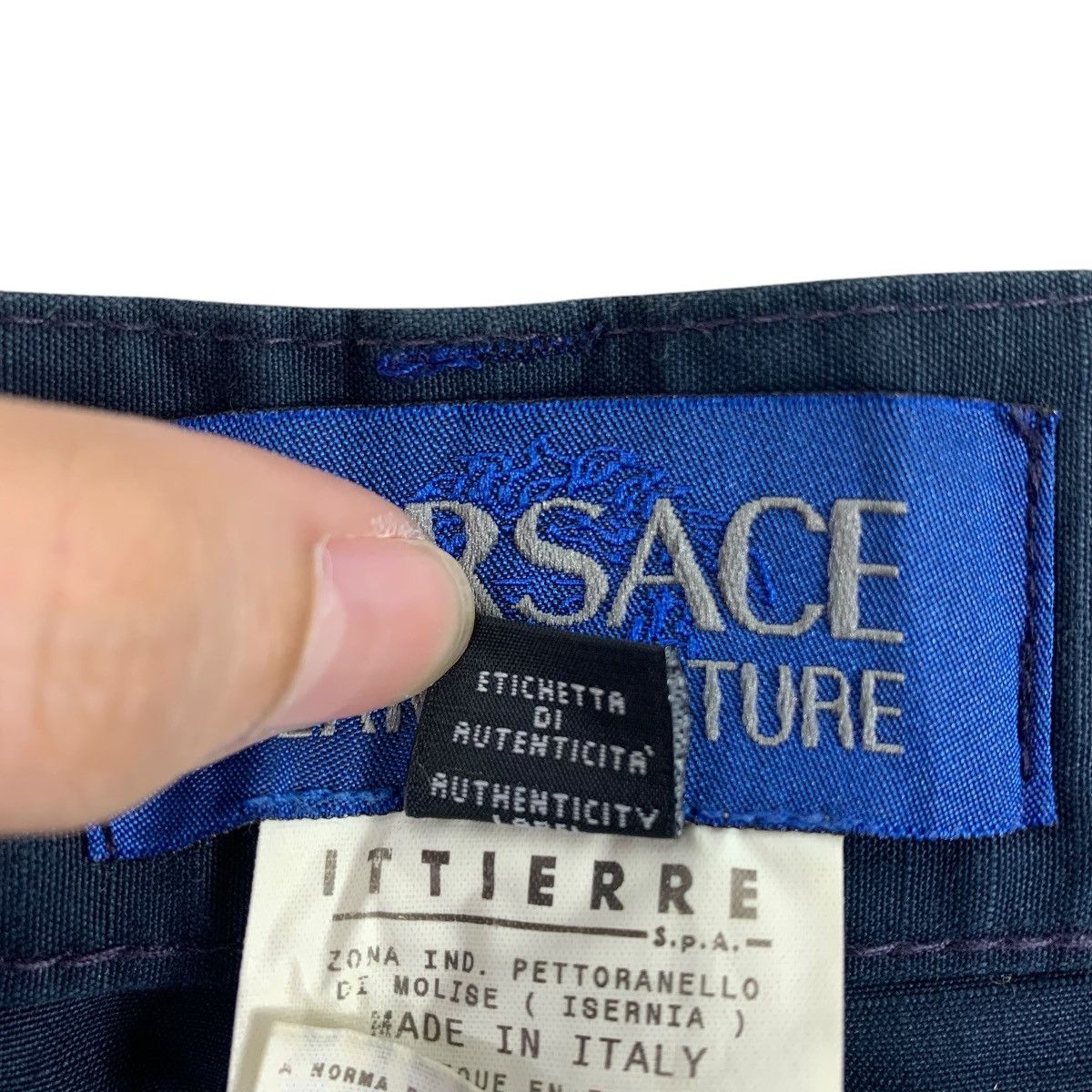 Versace VERSACE JEANS COUTURE ripstop single pocket cargo pants Size US 32 / EU 48 - 22 Thumbnail