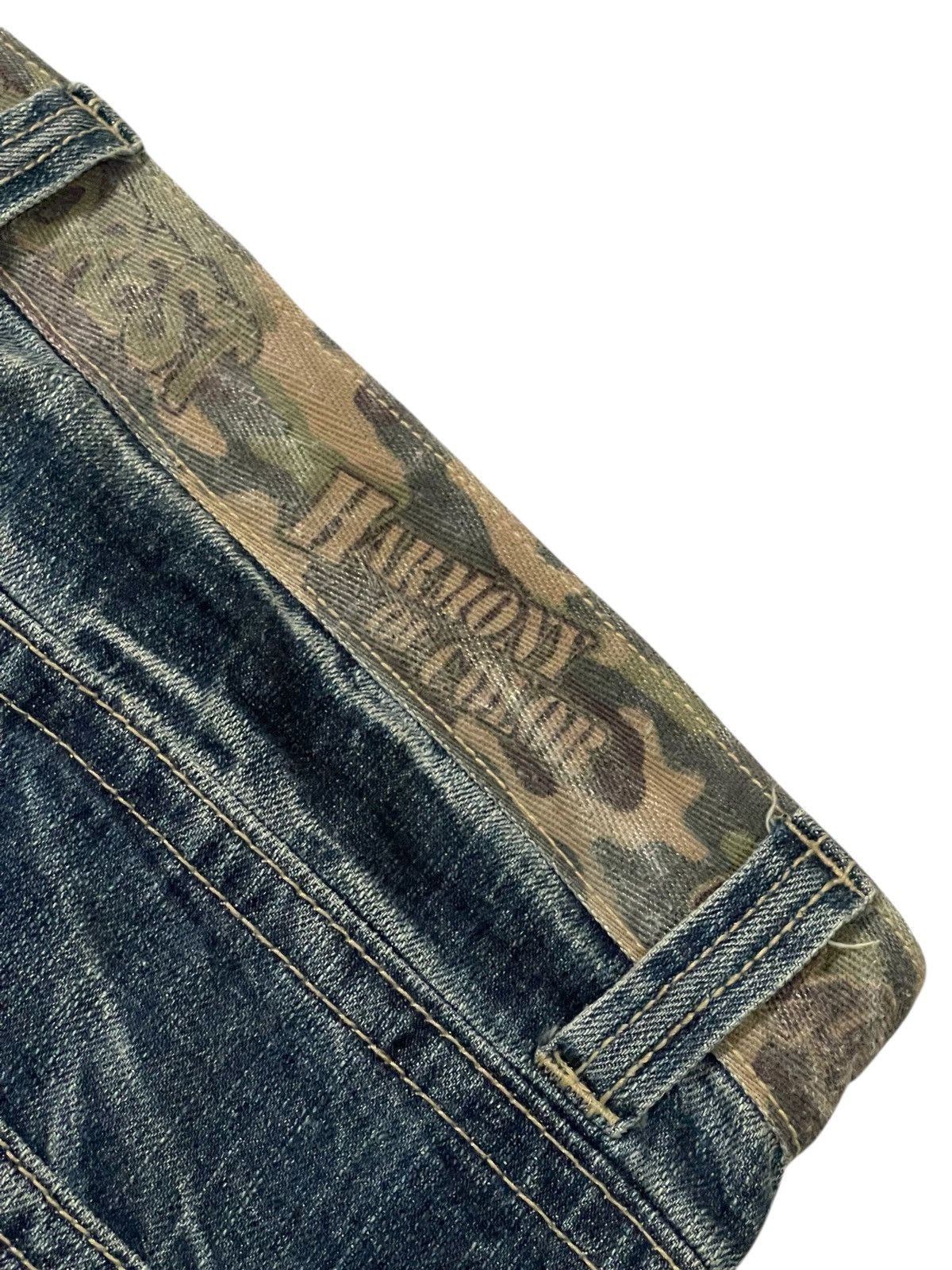 Hysteric Glamour Y2K Japan Patchwork Hysteric Distressed Jeans Denim Size US 32 / EU 48 - 17 Thumbnail