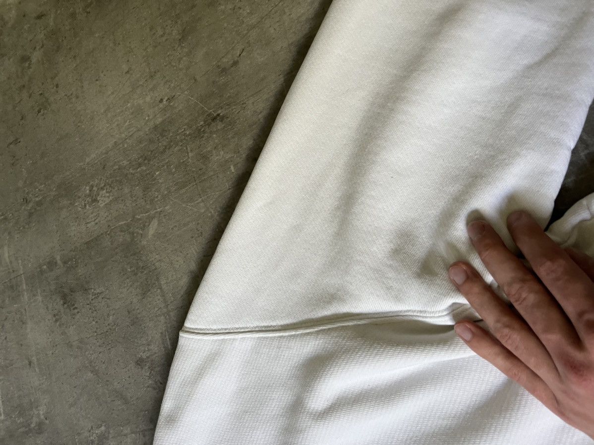Maison Margiela Maison Margiela A/W 20 upside down oversized white hoodie Size US L / EU 52-54 / 3 - 11 Thumbnail
