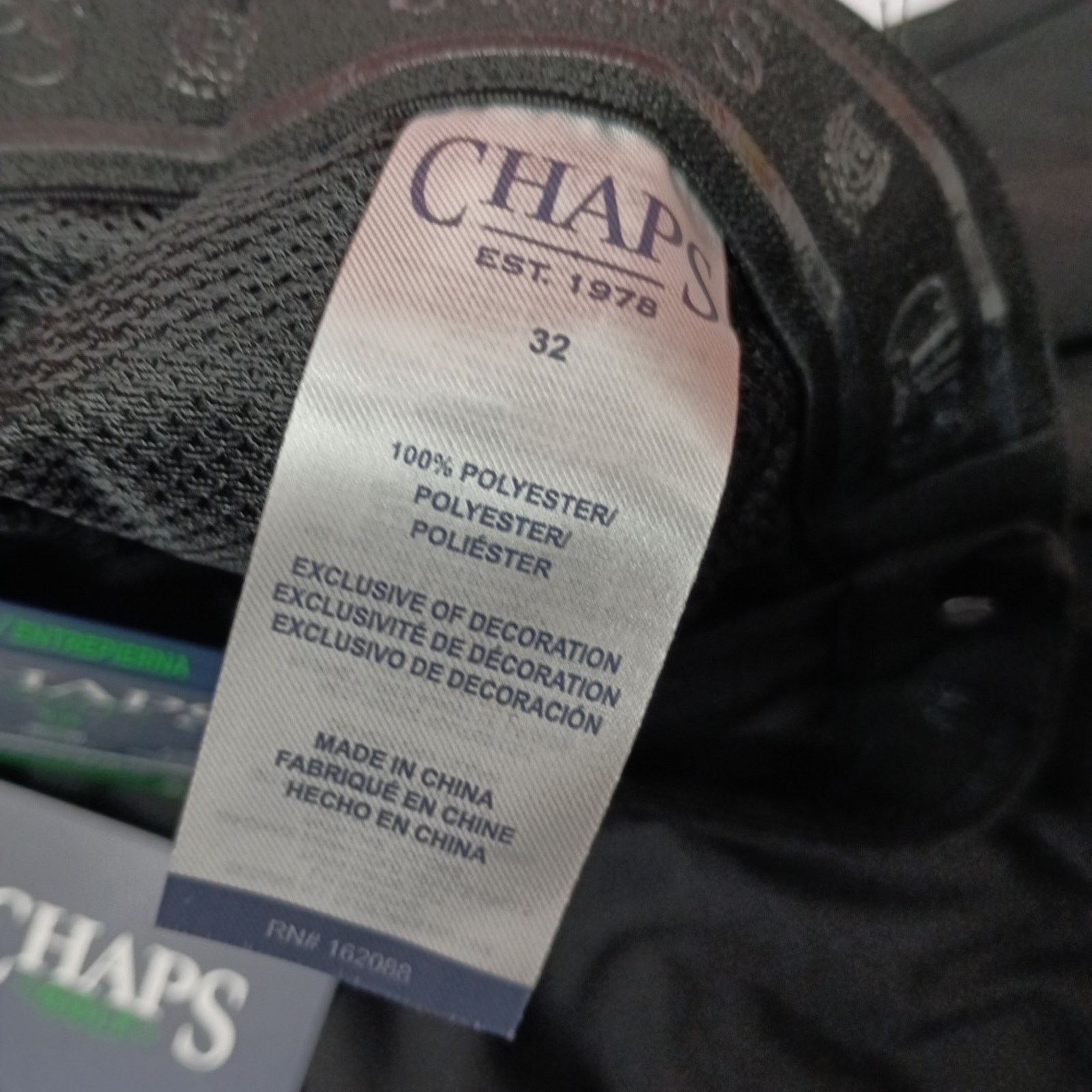 Chaps Chaps Golf Shorts Men's 32 Black Slim Fit 9" Inseam Stretch Size US 32 / EU 48 - 3 Thumbnail