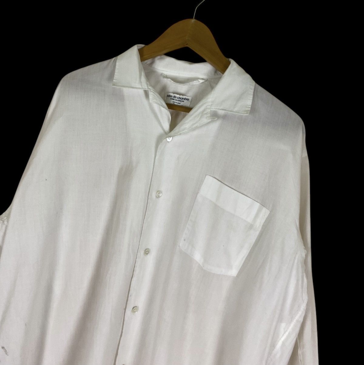 Comme des Garcons Robe De Chambre by Comme Des Garcon Button Up LS Shirt Size US L / EU 52-54 / 3 - 4 Thumbnail