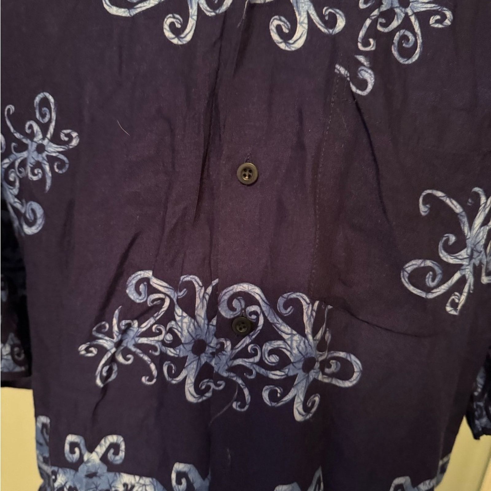 Other Art-s collection Blue Casual Button Down Shirt Sz XL Size US XL / EU 56 / 4 - 4 Thumbnail