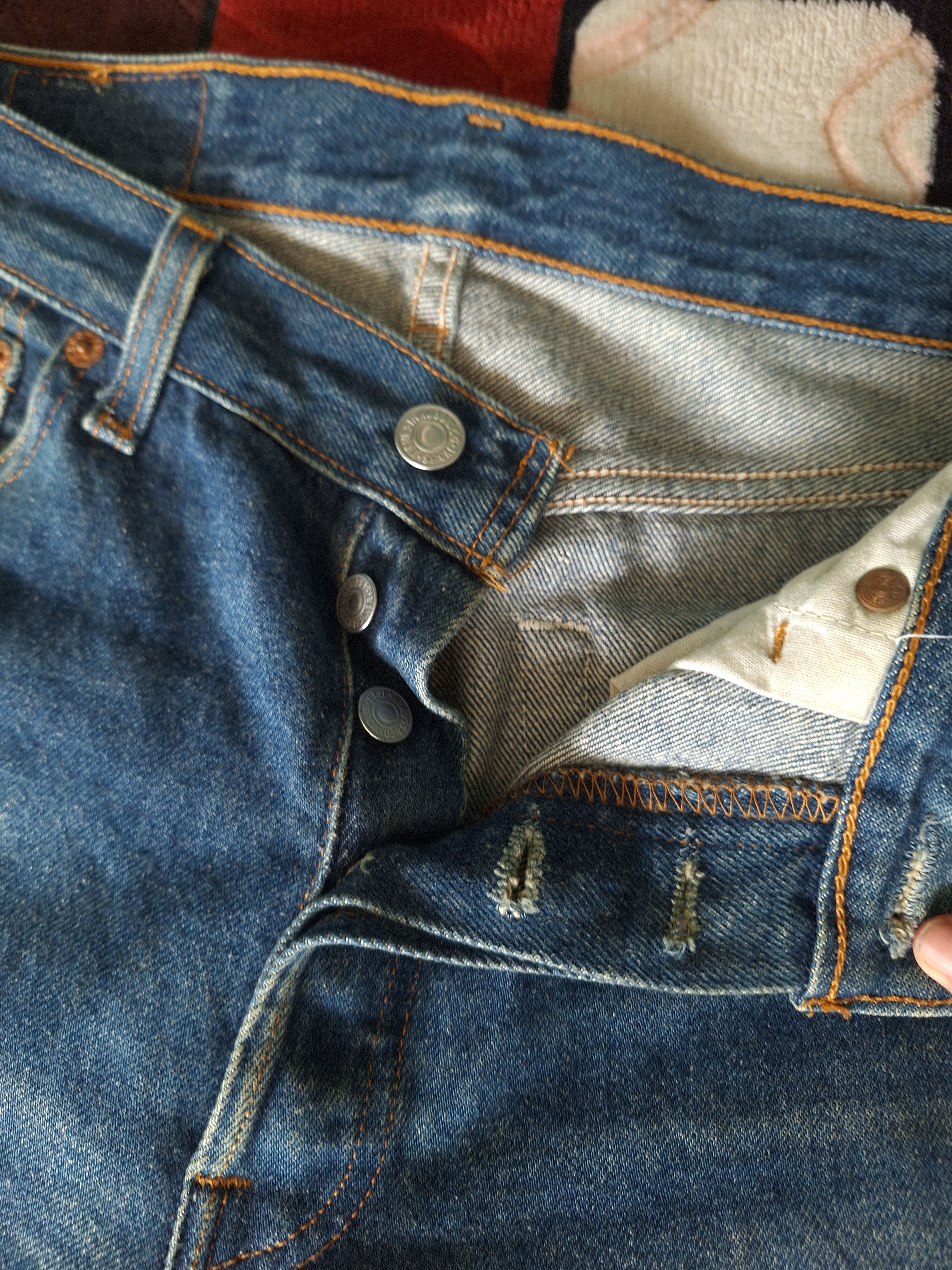 Levi's × Vintage Levi's Vintage Jeans Made In Usa 90s 00s Size US 30 / EU 46 - 5 Thumbnail