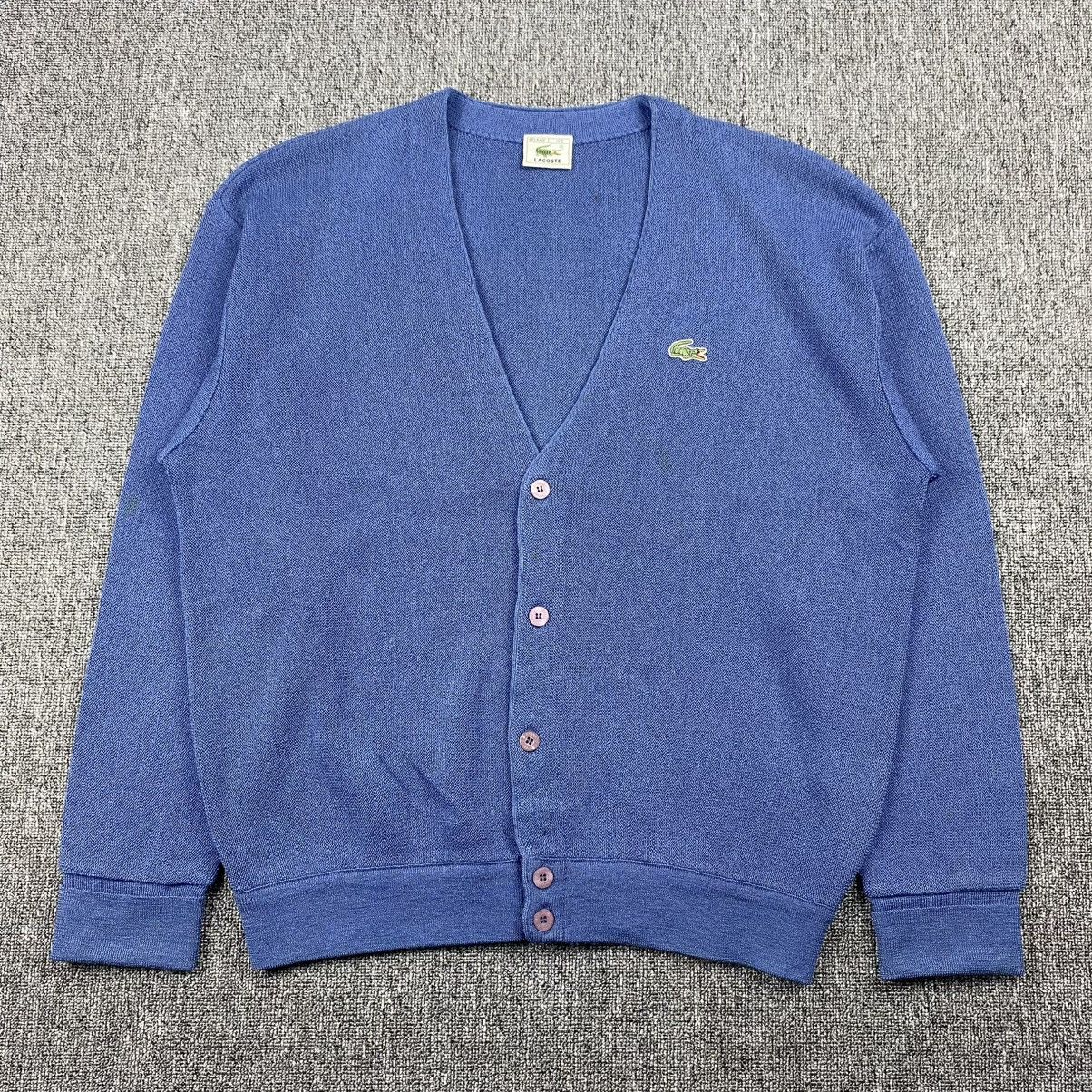 Lacoste Lacoste vintage cardigan sweater knitted Size US L / EU 52-54 / 3 - 1 Thumbnail