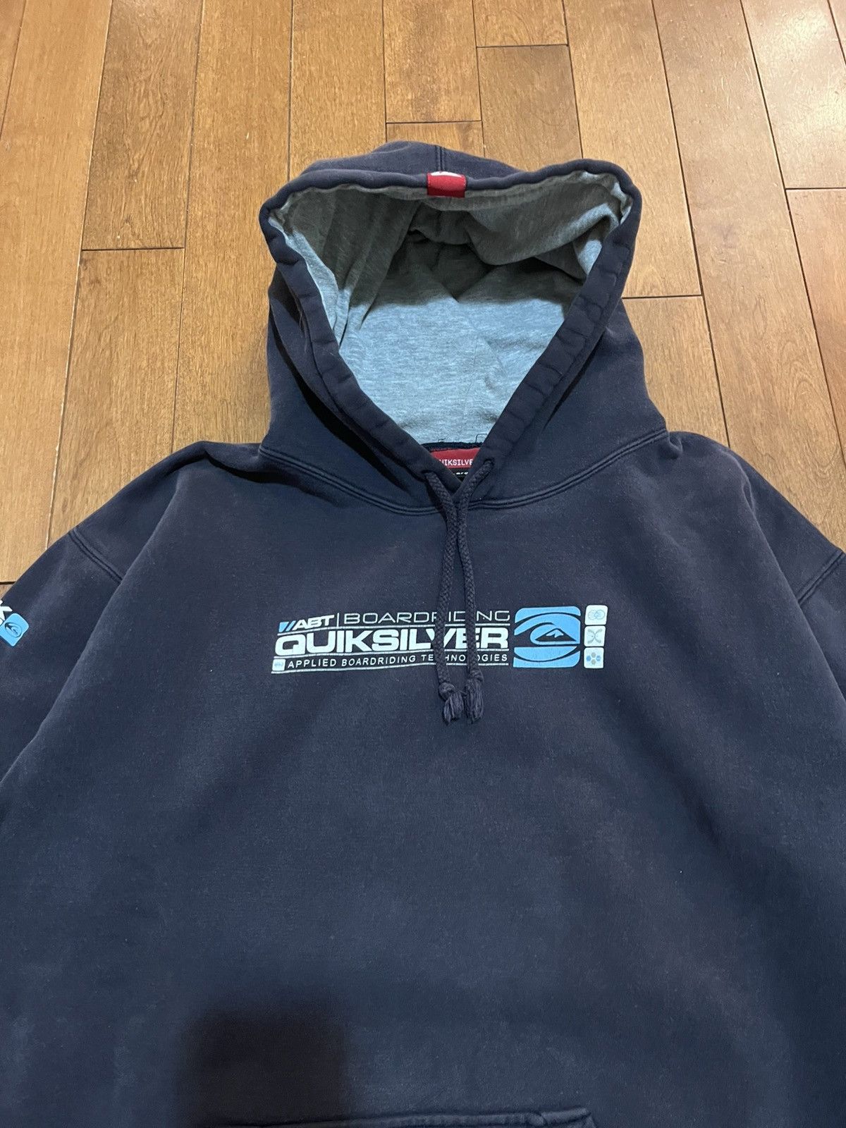 Quiksilver Vintage y2k quiksilver boxy hoodie Size US XL / EU 56 / 4 - 1 Thumbnail