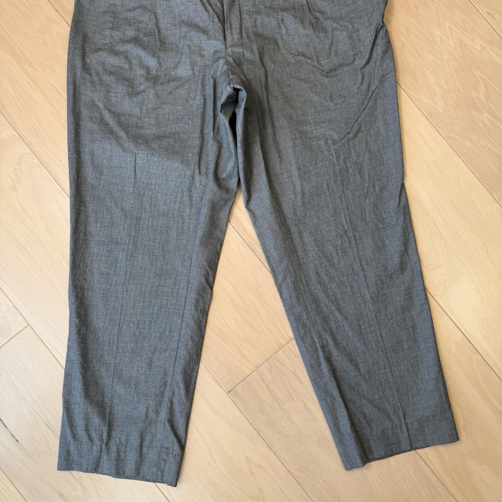 Suitsupply Suit Supply Dress Pants 35 Gray Pleated Made in Italy Size US 35 - 4 Thumbnail