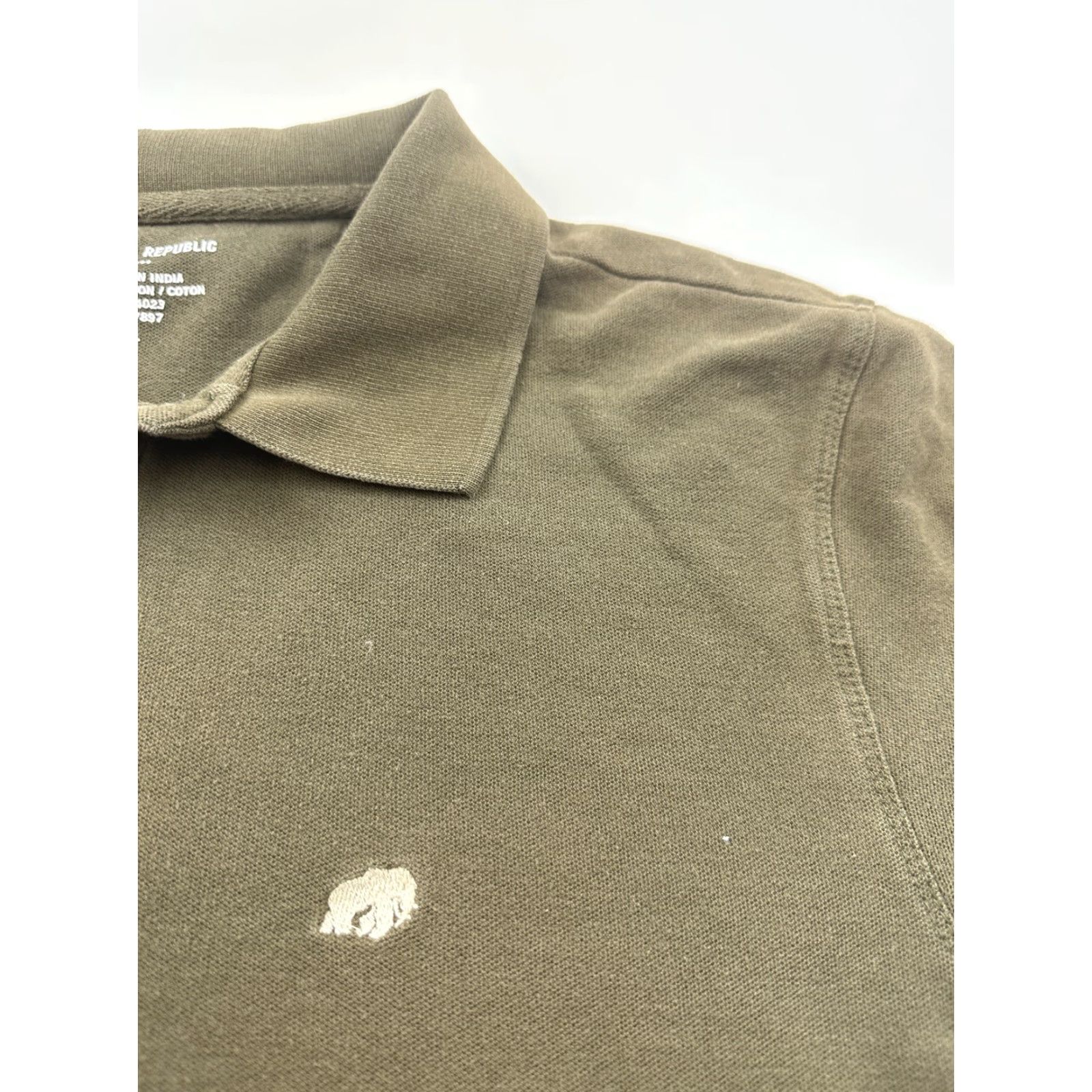 Banana Republic Banana Republic Shirt Polo Men Brown Short Sleeve L Large Mens Size US L / EU 52-54 / 3 - 2 Thumbnail