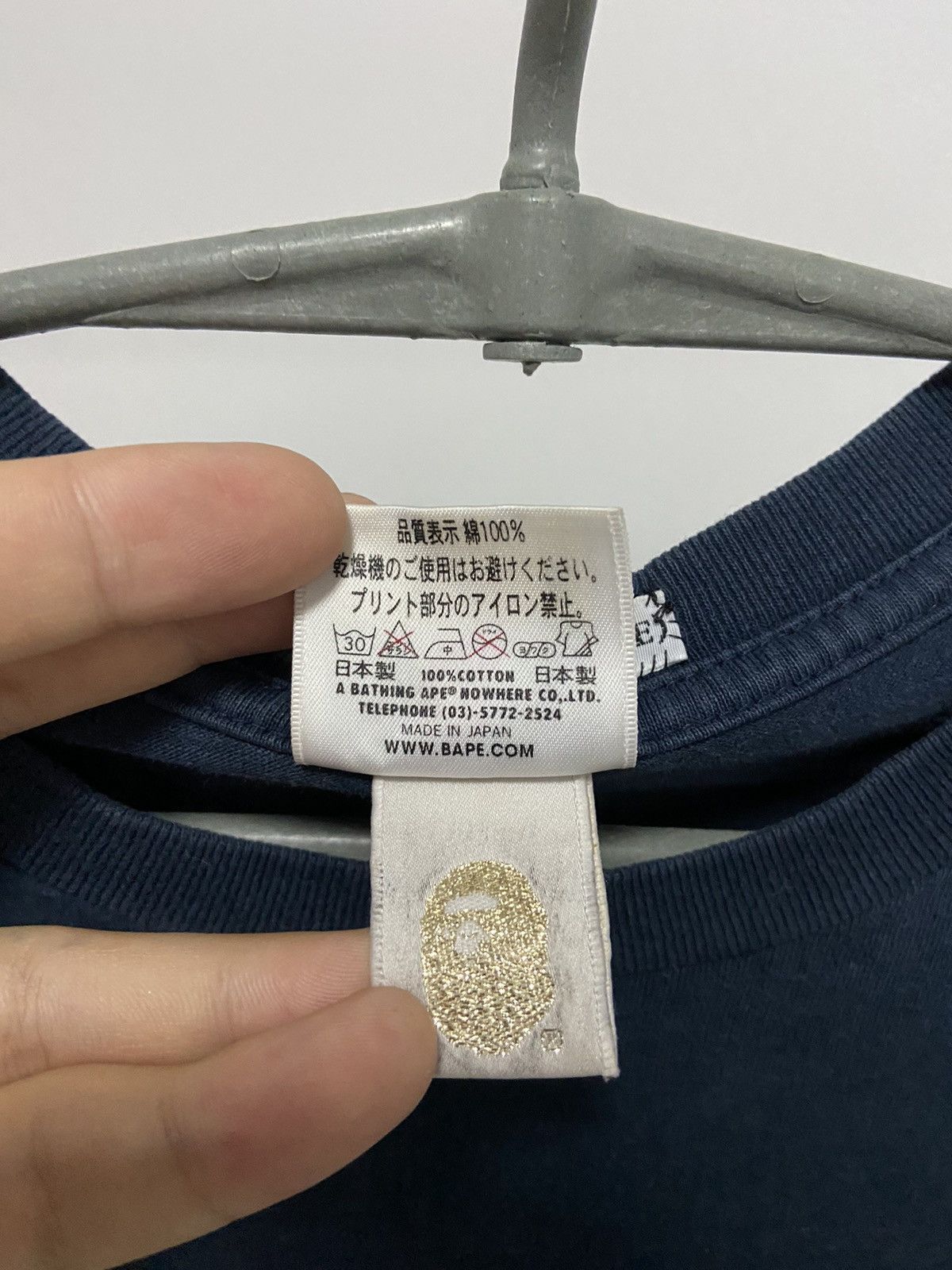 Bape Bape star big logo print vintage Size US M / EU 48-50 / 2 - 6 Thumbnail
