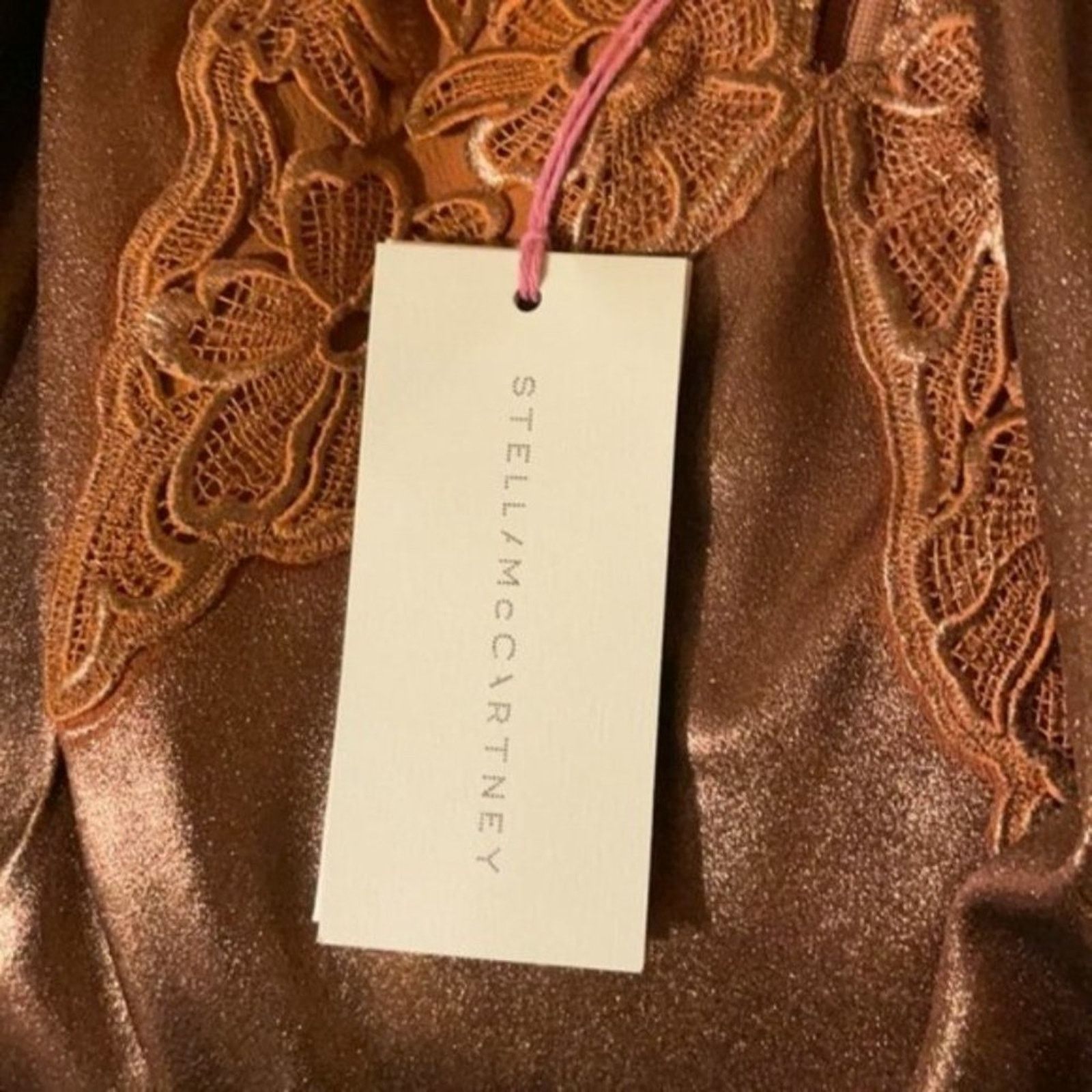 Stella McCartney Stella McCartney silk sleeveless blouse coffee colored Size S / US 4 / IT 40 - 4 Thumbnail