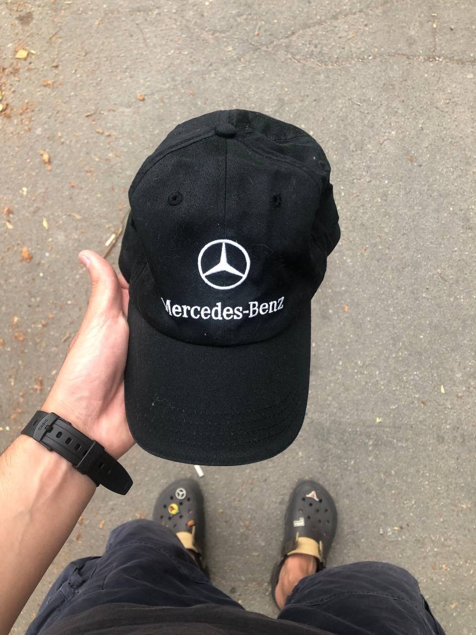 Mercedes-Benz × Vintage VERY RARE MERCEDES BENZ BIG LOGO CAP RACING RETRO Y2K 90s Size ONE SIZE - 1 Thumbnail