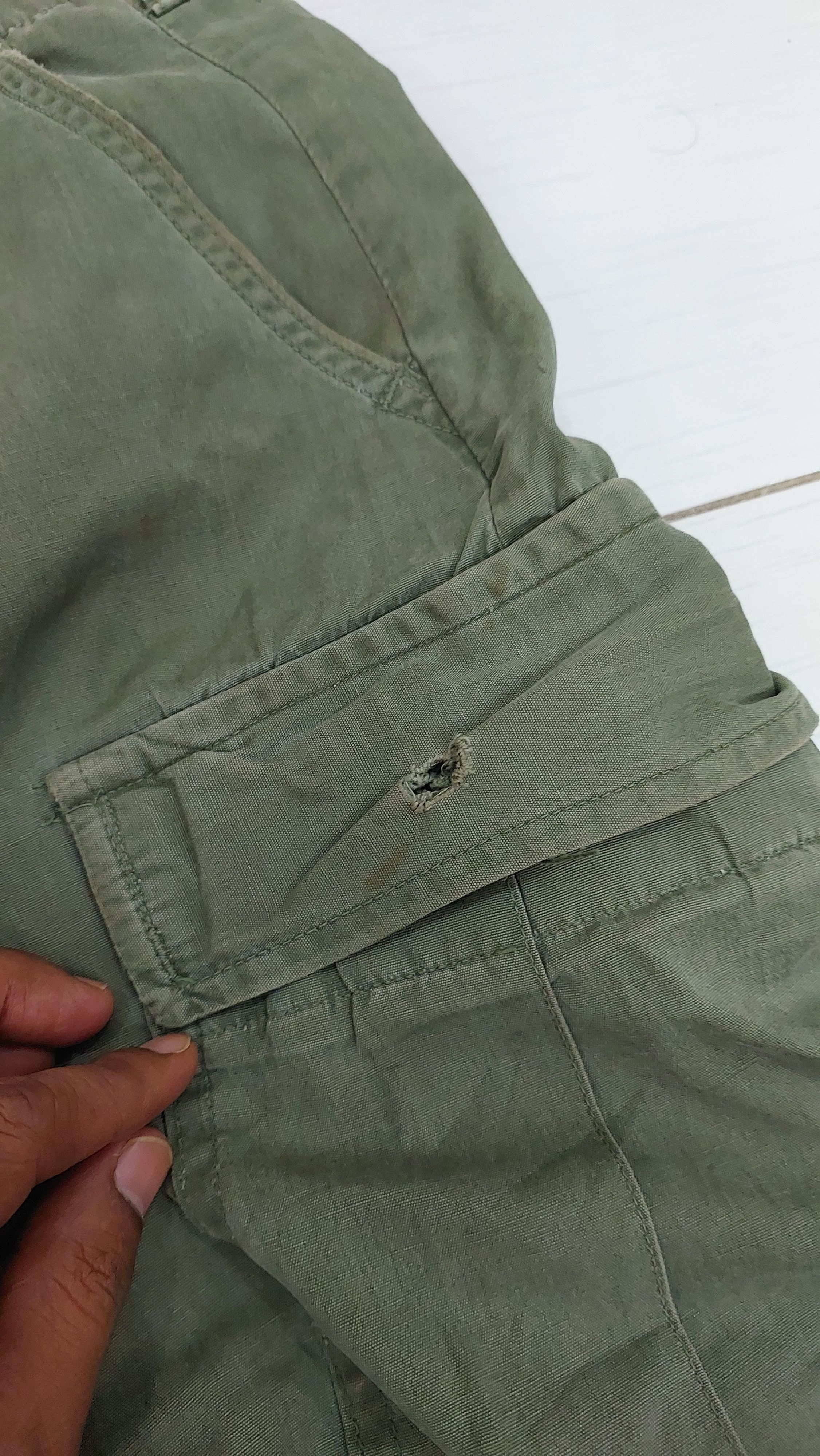 Vintage VINTAGE 60s OG 107 POPLIN ARMY PANT Size US 34 / EU 50 - 10 Thumbnail