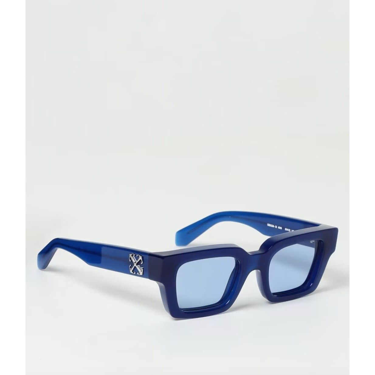 Off-White NEW OFF-WHITE OERI126S24PLA0014540 Virgil Blue Size ONE SIZE - 4 Thumbnail