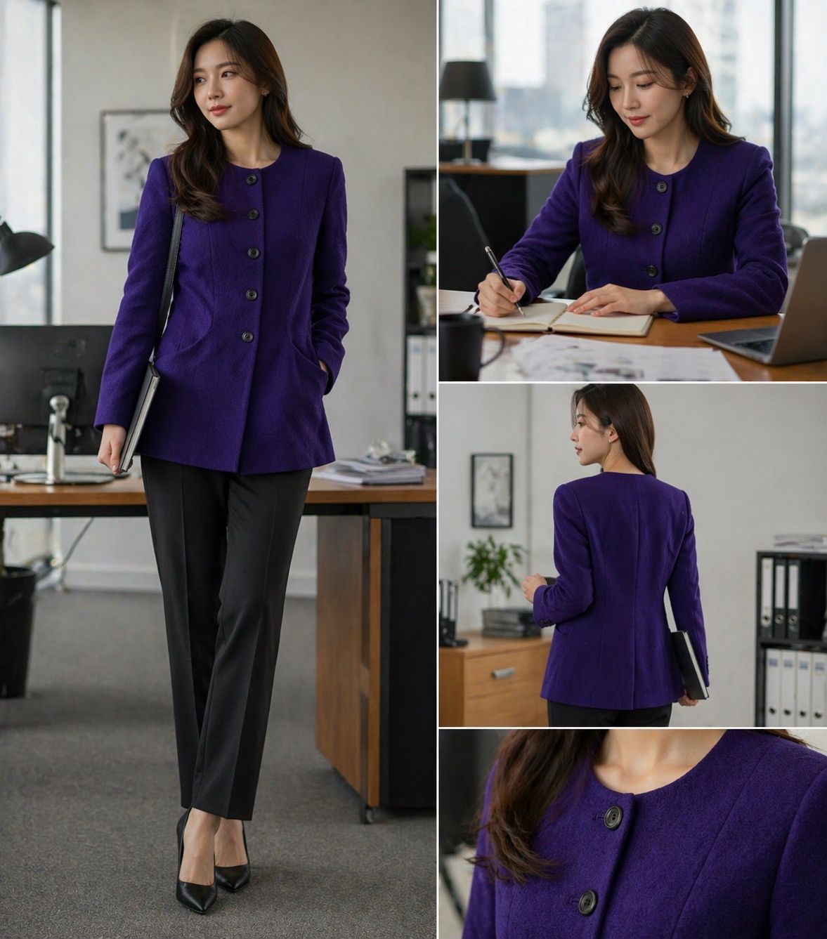 Yves Saint Laurent YSL COAT MINIMALIST Size M / US 6-8 / IT 42-44 - 1 Thumbnail
