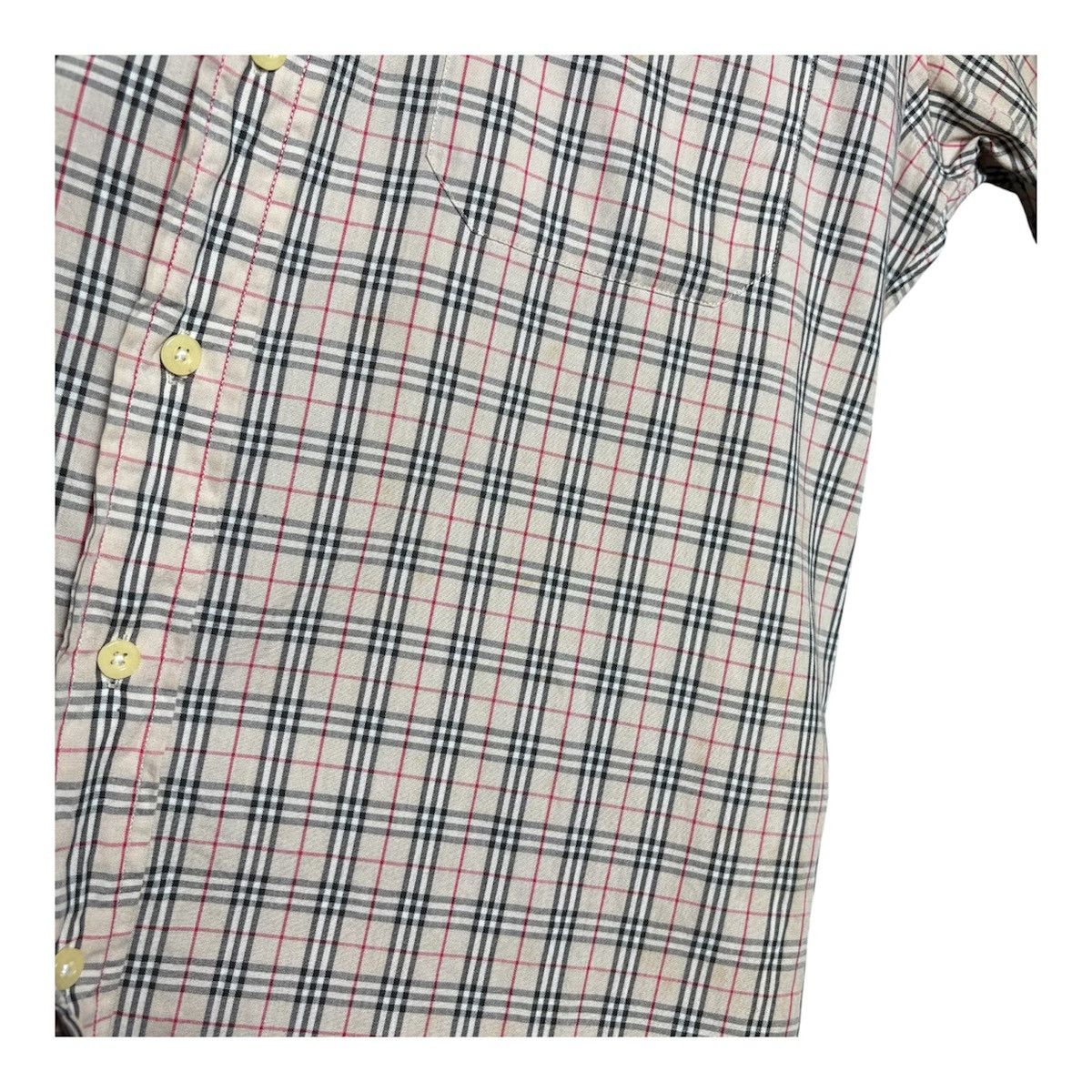 Burberry Burberry Nova Check Pony Pocket Shirt Size US L / EU 52-54 / 3 - 7 Thumbnail