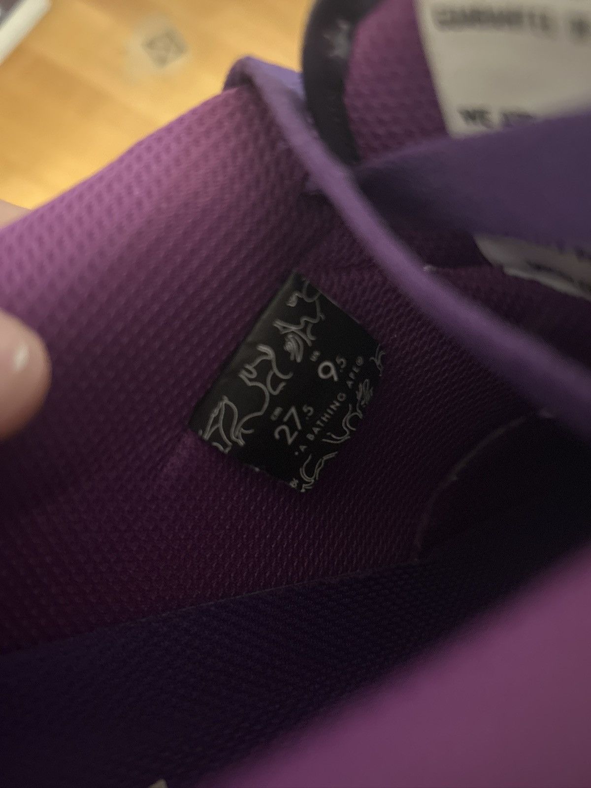Bape Bape sk8 sta purple Size US 9.5 / EU 42-43 - 9 Thumbnail