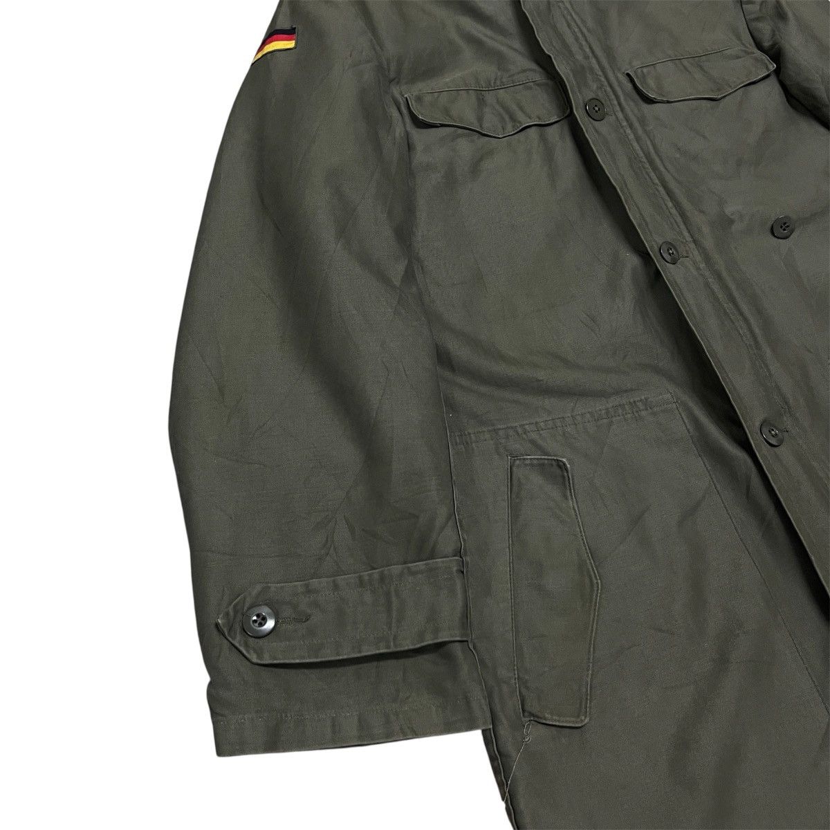 Vintage Vintage 80s German Army Military Issue Field Parka Jacket Size US XL / EU 56 / 4 - 8 Thumbnail