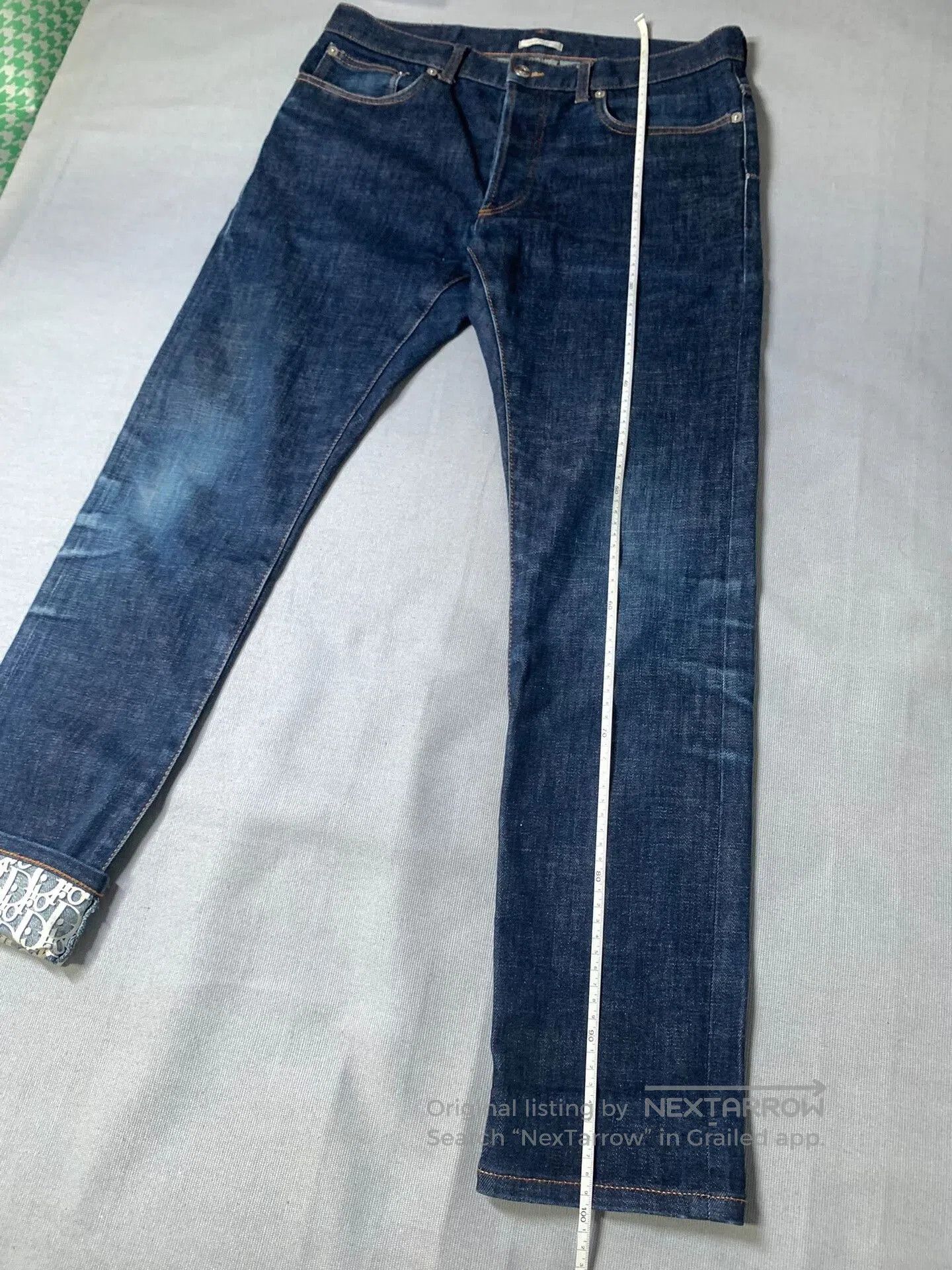 Dior Dior Jeans with Cuff Full Print. Size US 31 - 8 Thumbnail